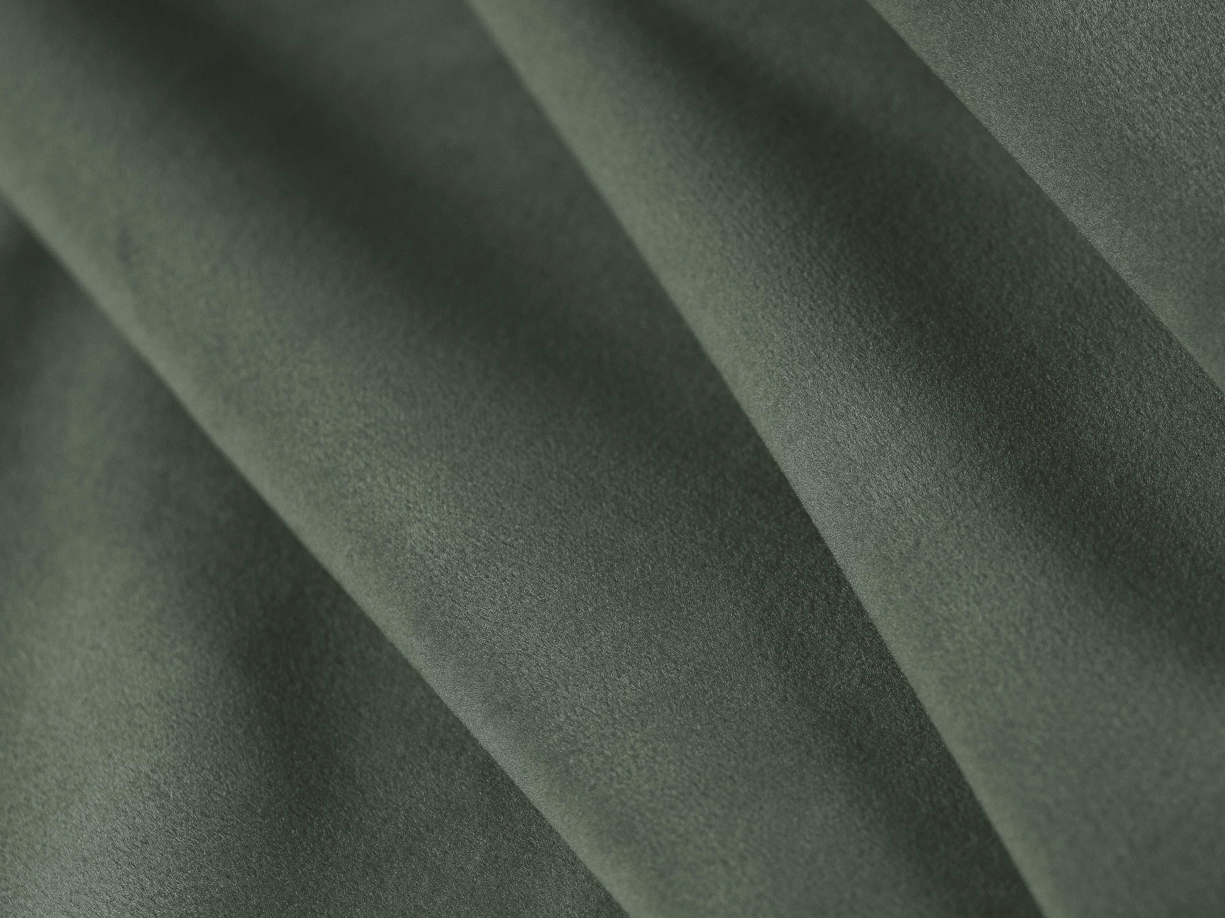 Velvet bed OVALO groen