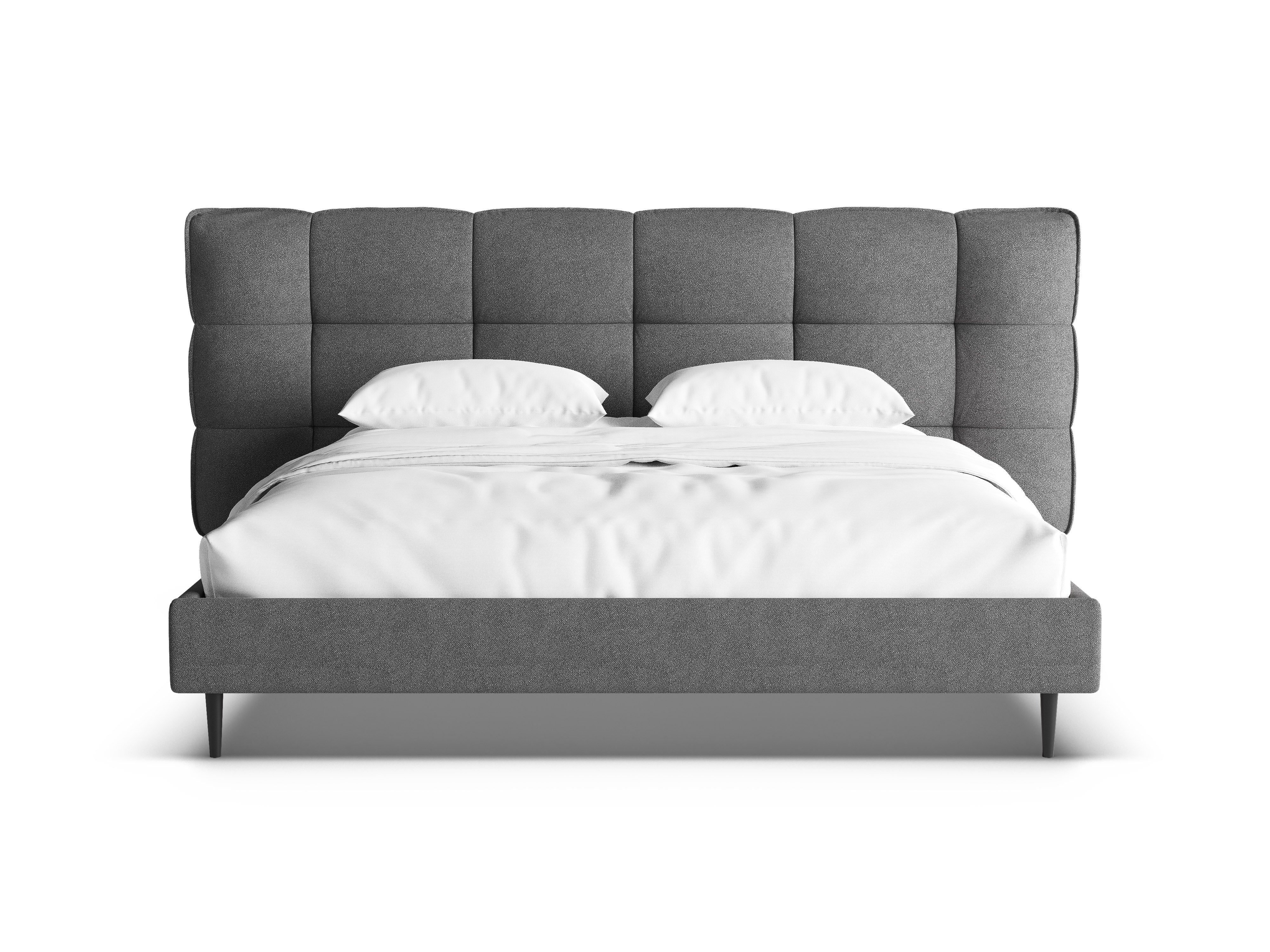 ERIC Bed Dark Gray Melange