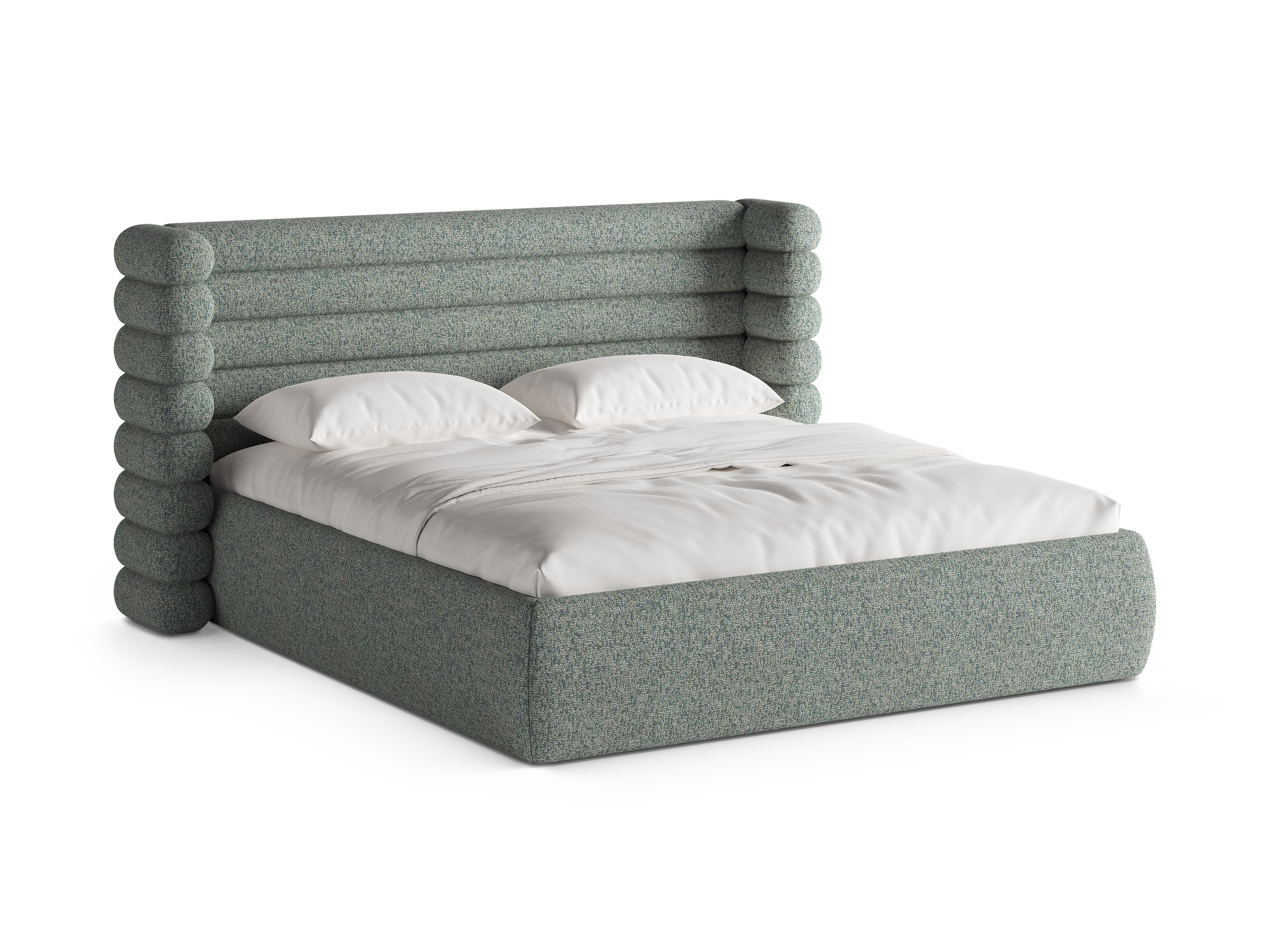MOUNT Bed Green Moss Mélange
