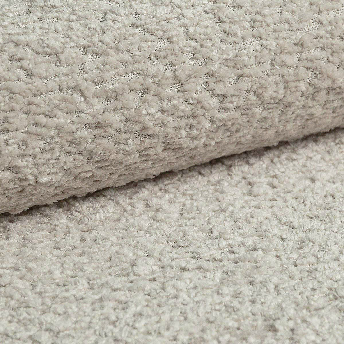 Bed MOUNT lichtbeige boucle