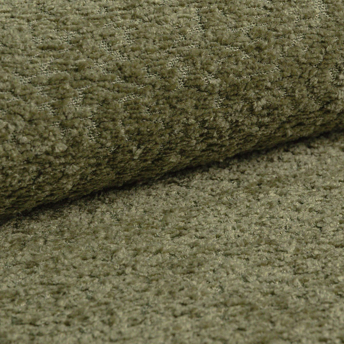 Bed MOUNT olijfgroene boucle