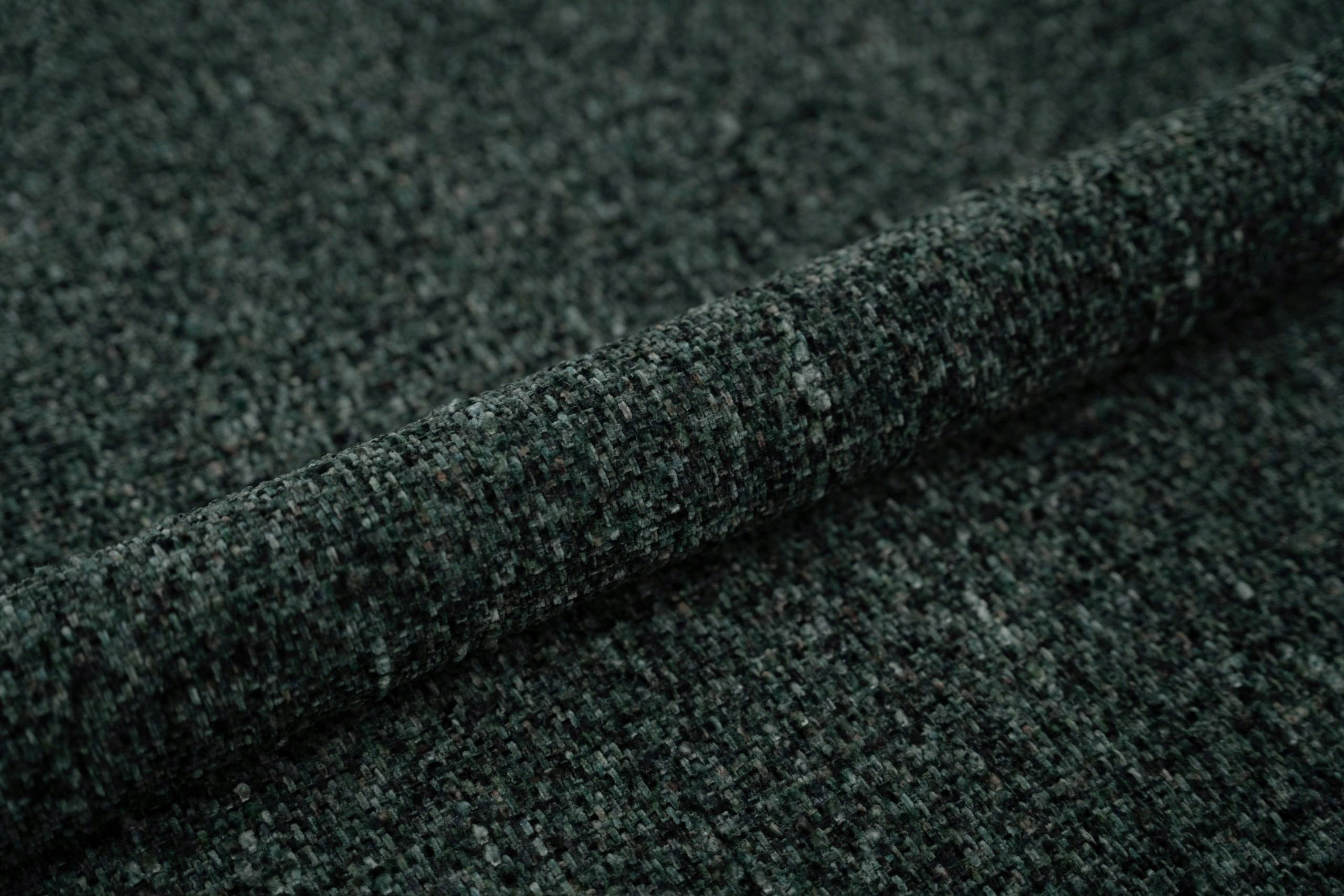 Bed MURADA groen melange chenille