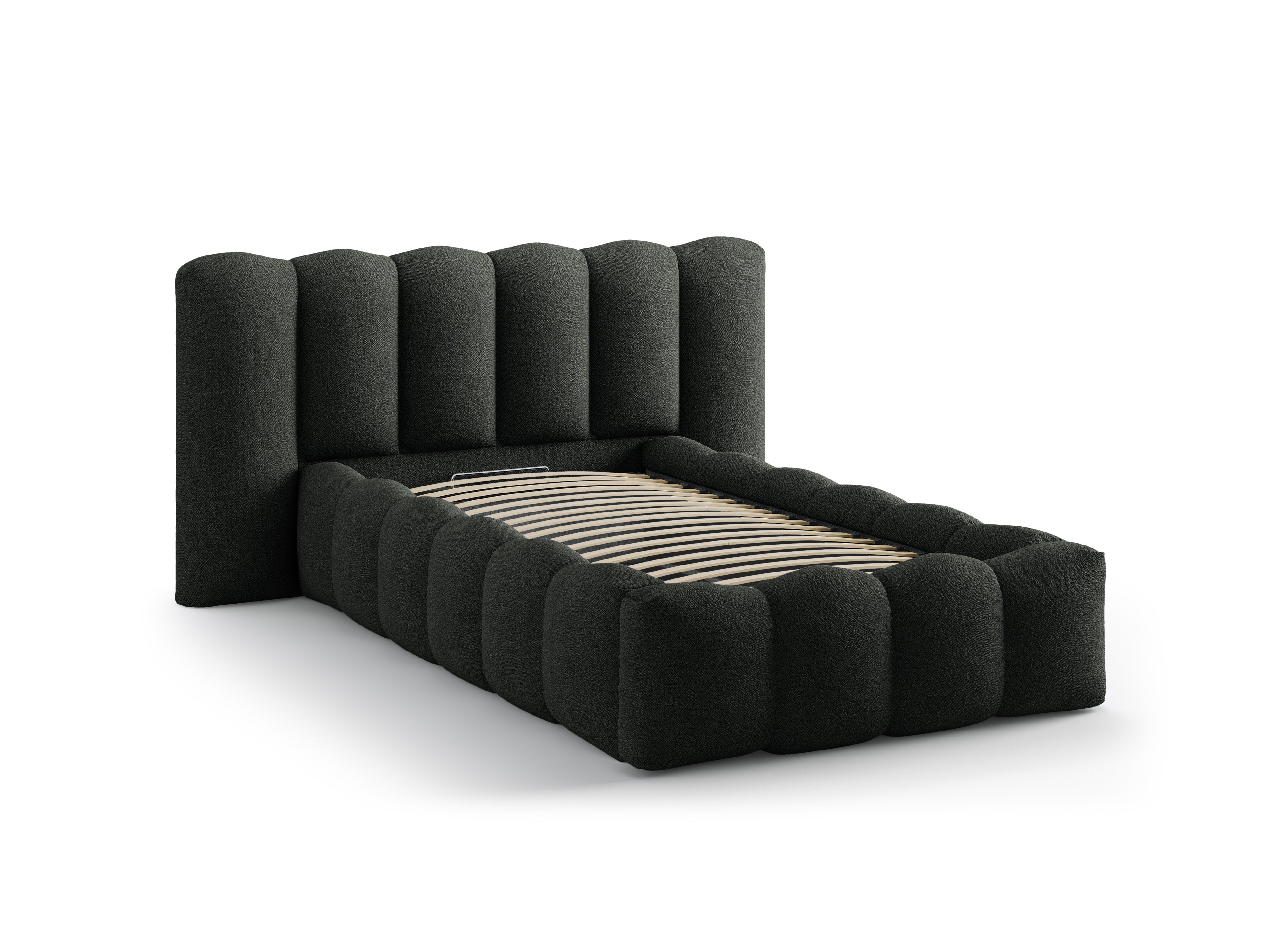 Bed LUPINE zwarte boucle