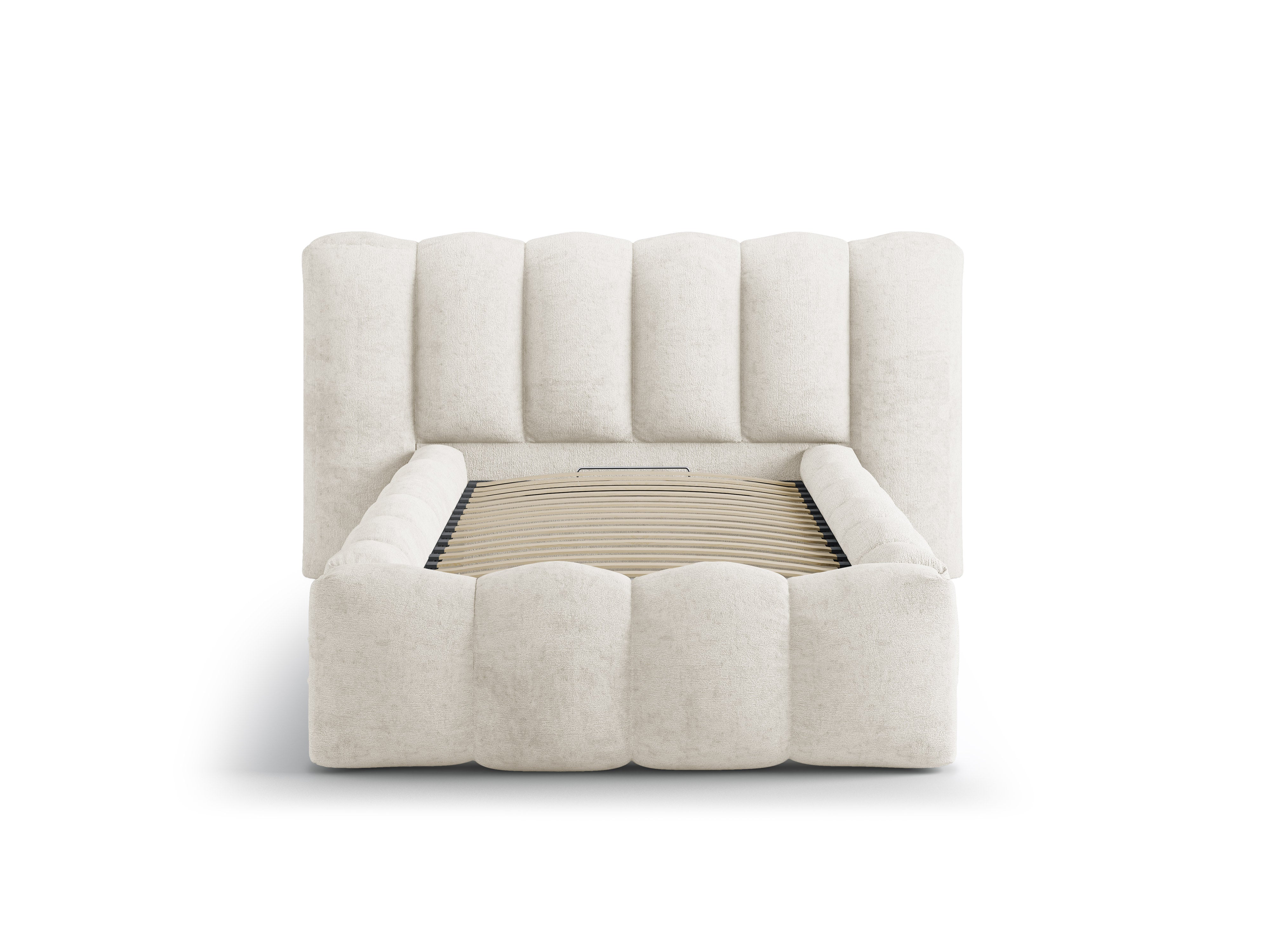 LUPINE Bed Light Beige Chenille