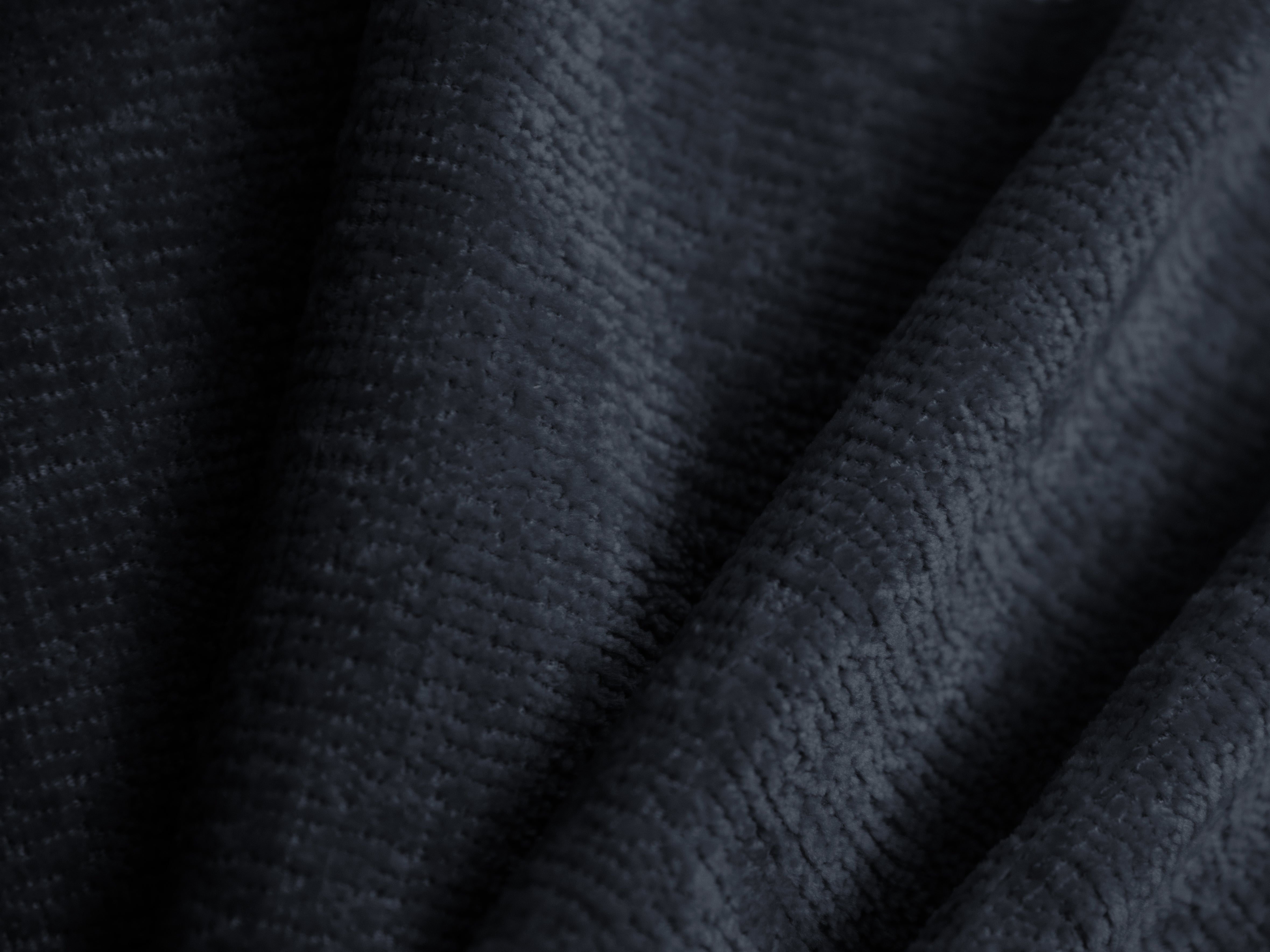 Bett LUPINE dunkelblau Chenille