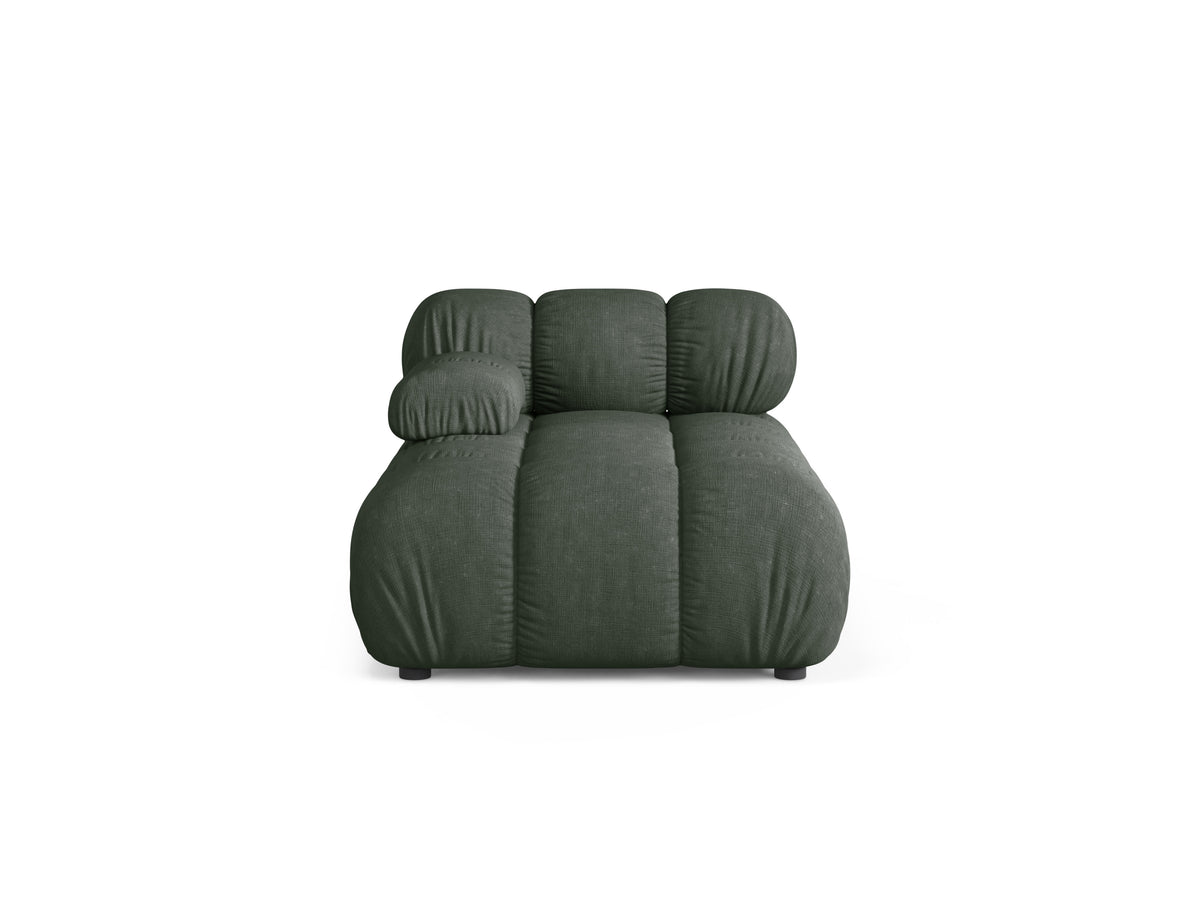 Linker chaise longue BELLIS donkergroen