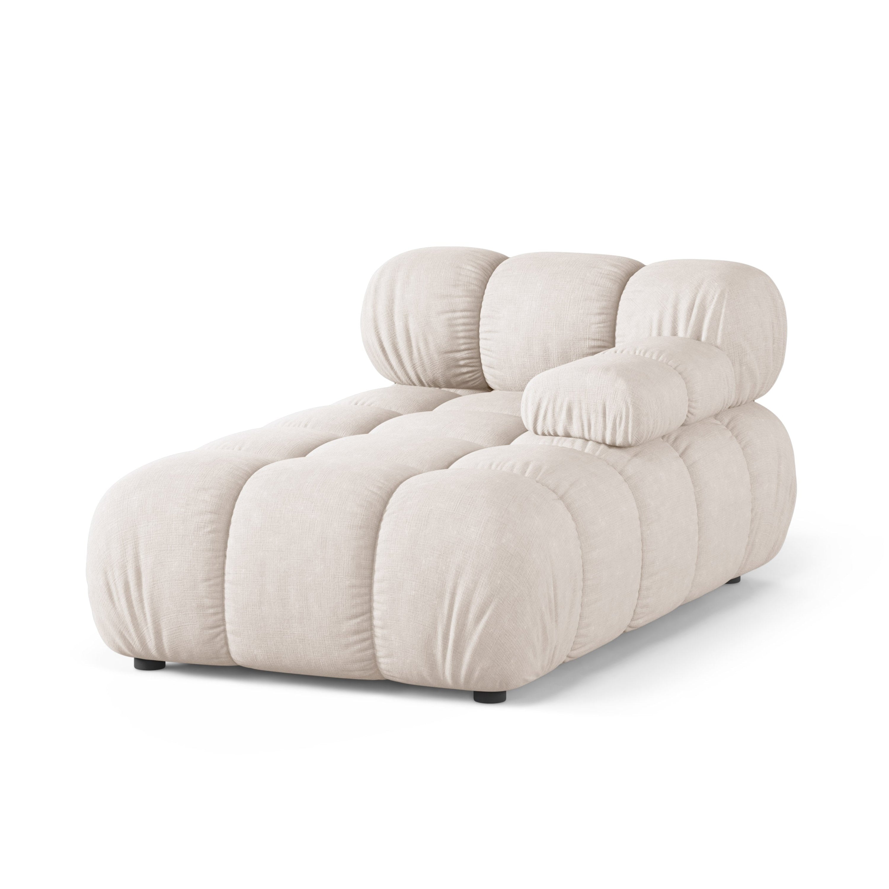 Rechters chaise longue BELLIS beige