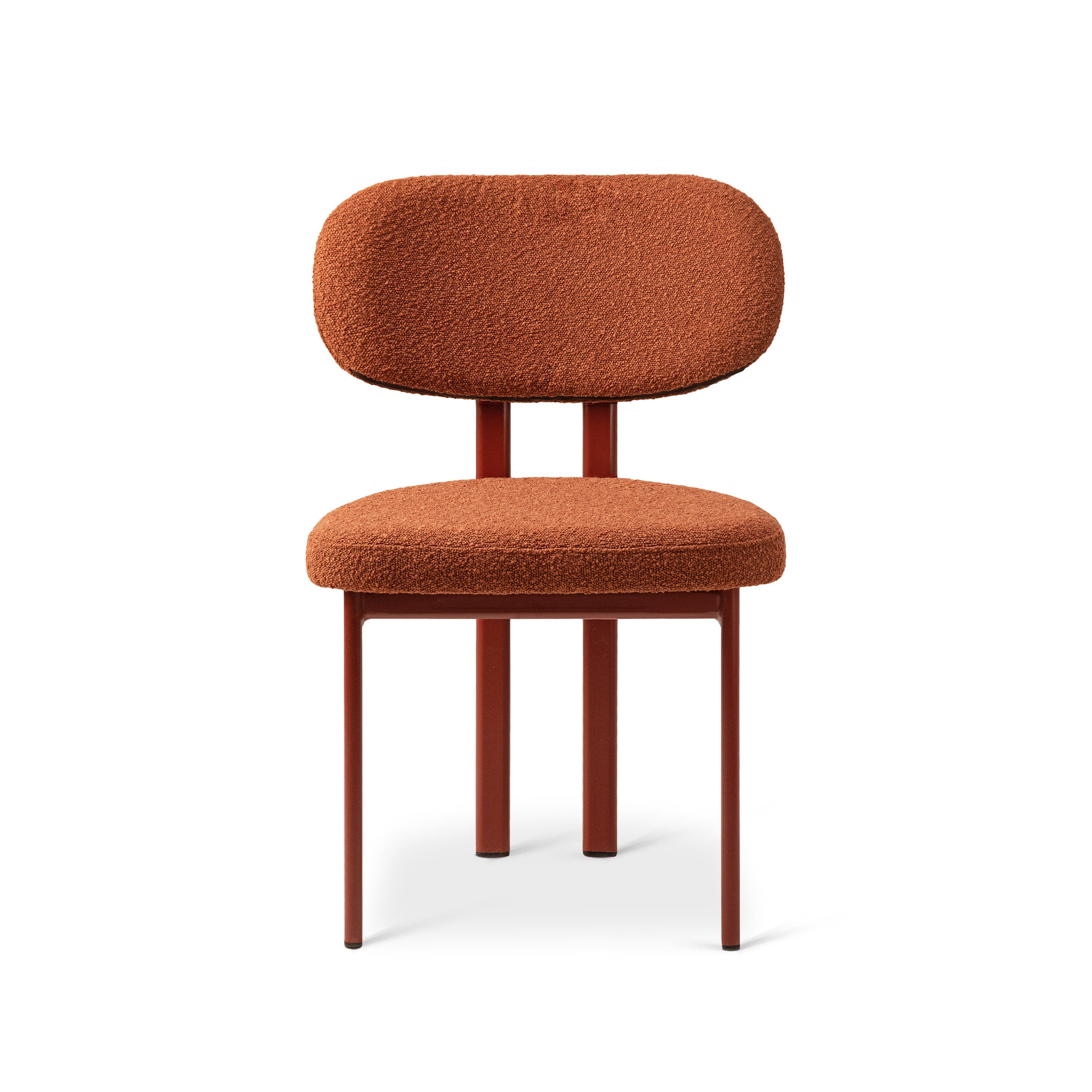 Stoel SAM terracotta boucle
