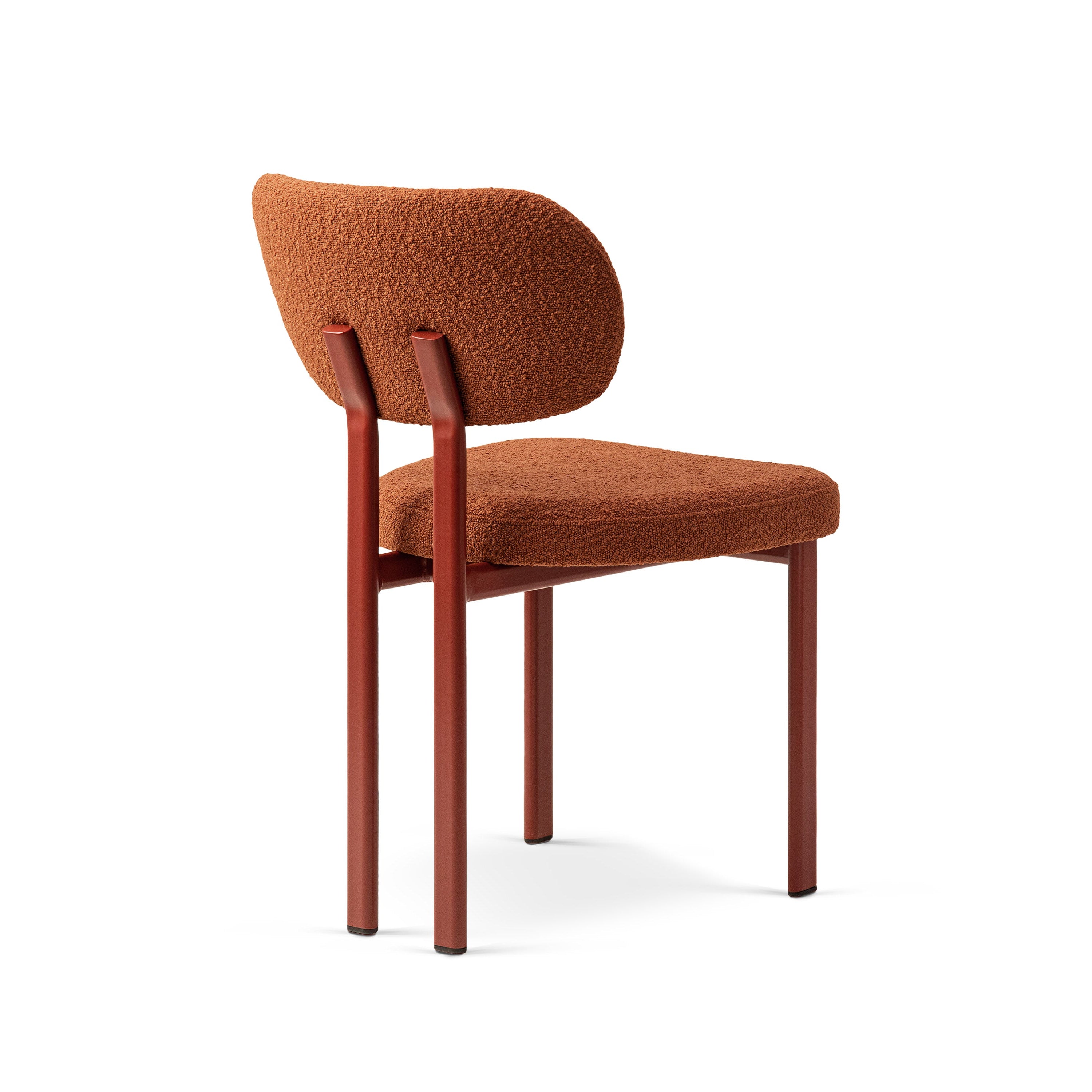Stoel SAM terracotta boucle
