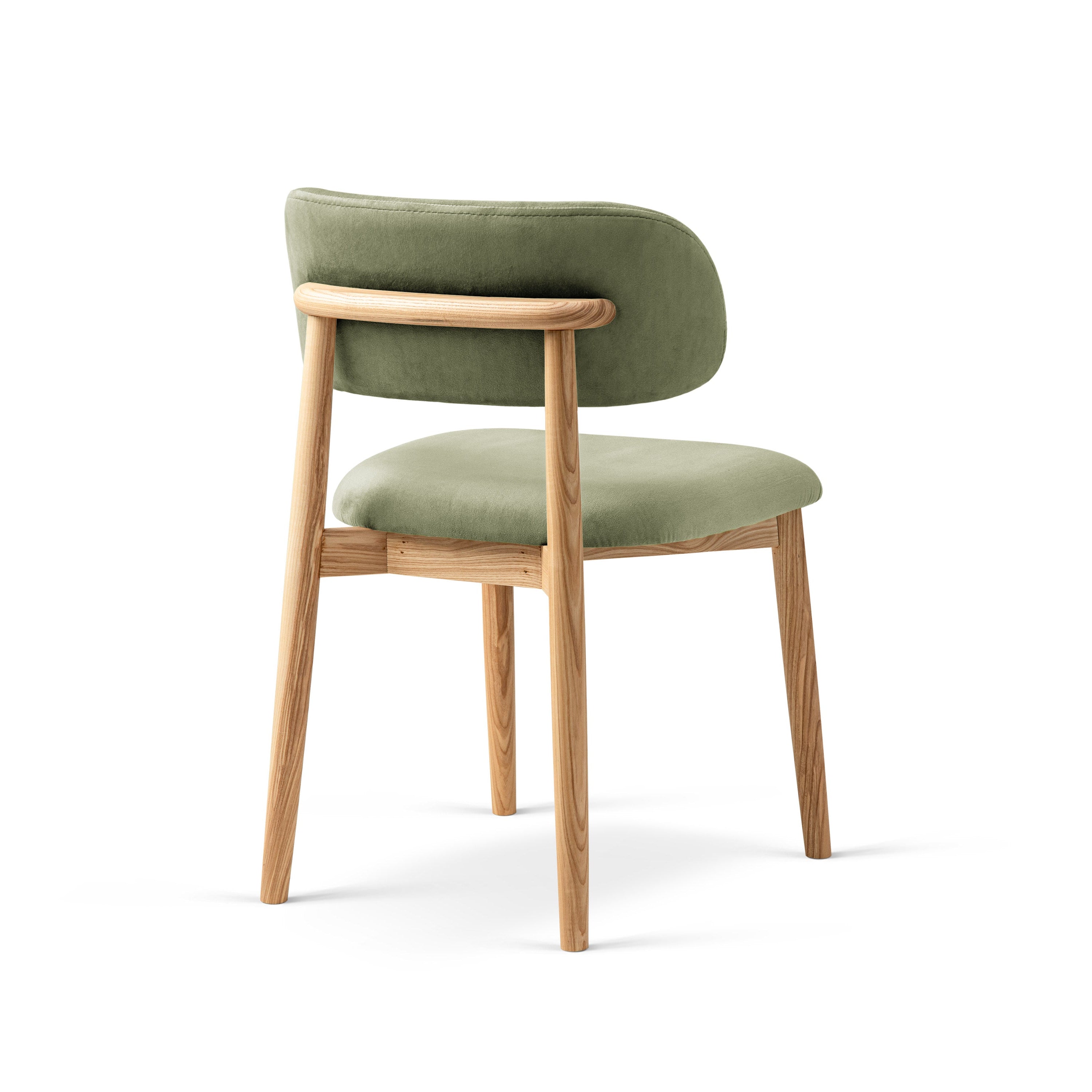 EVAN Green Velvet Chair