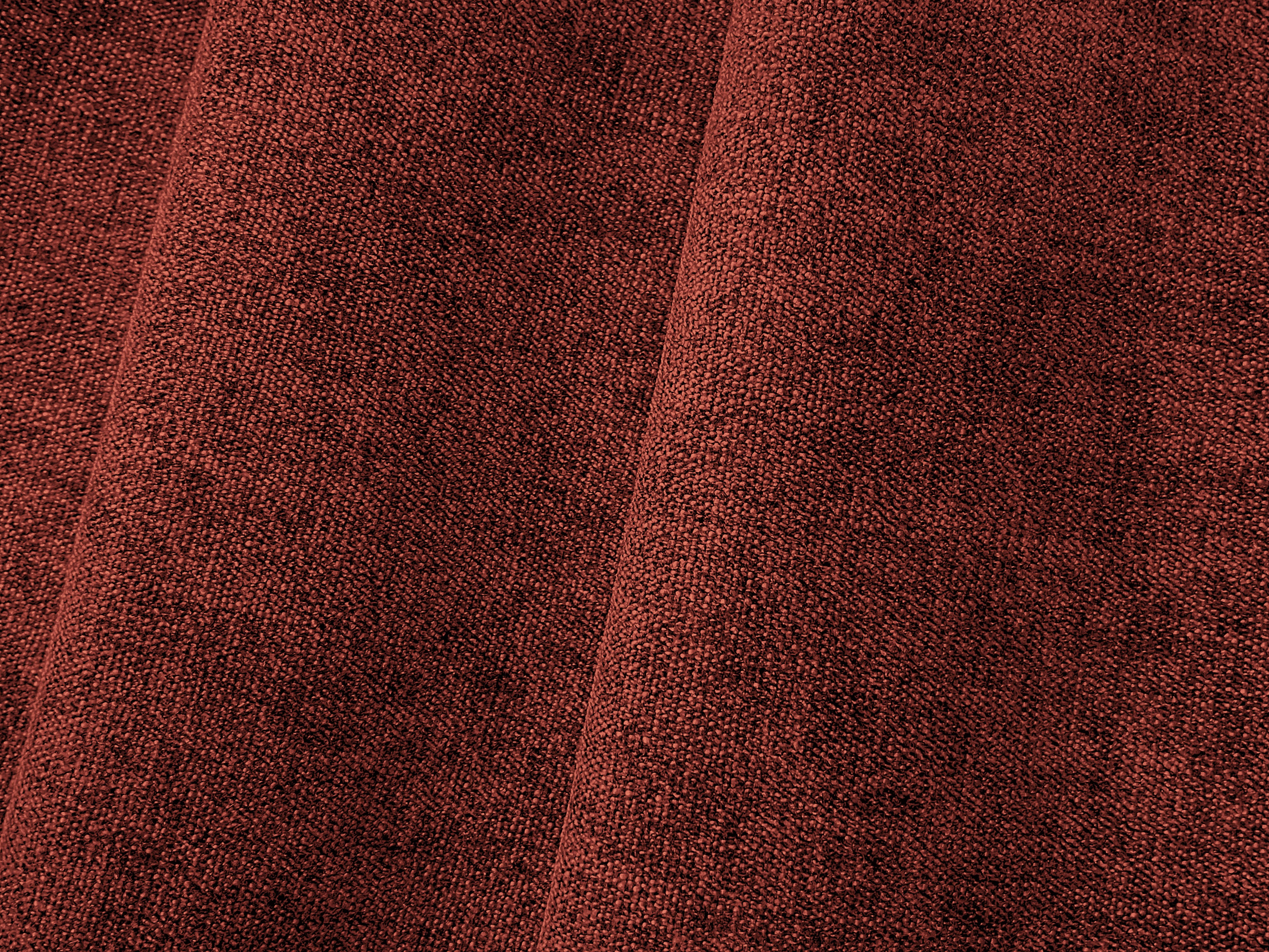 BLOOM modular corner sofa red chenille