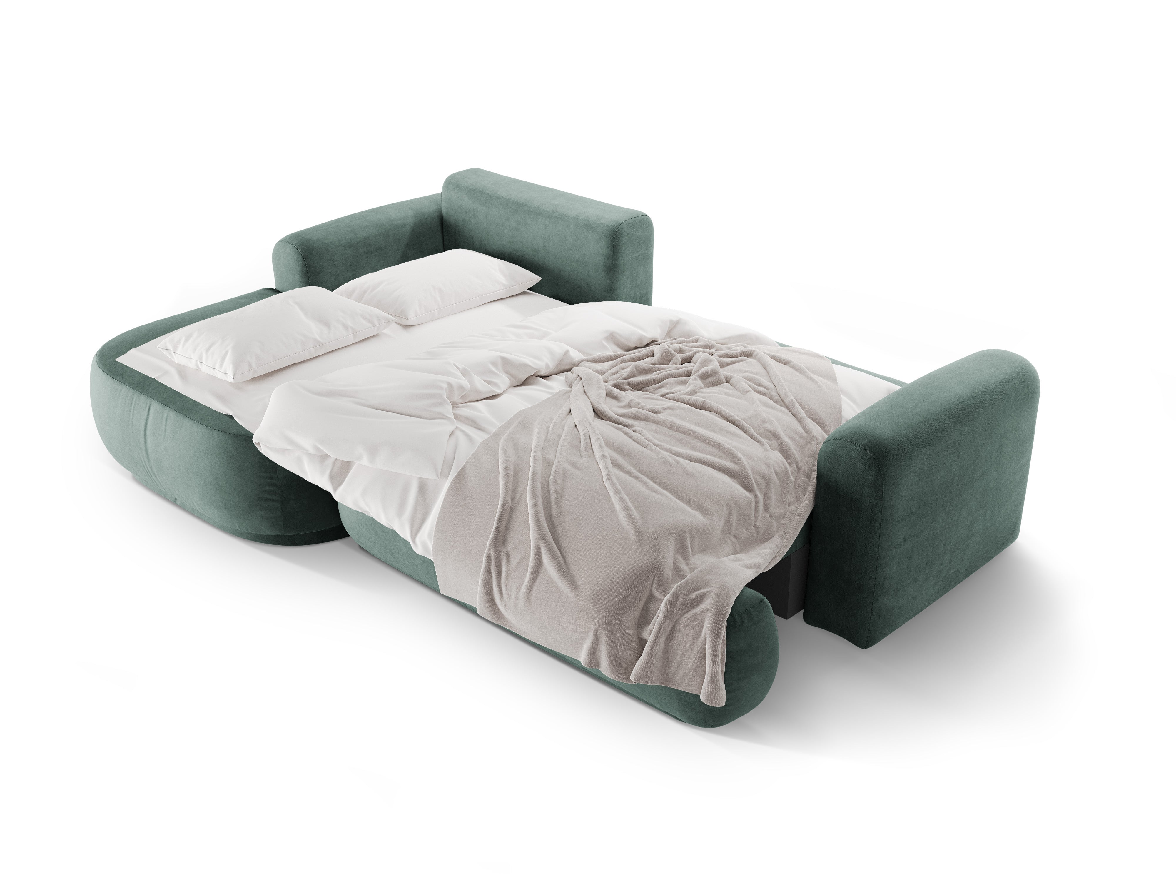 Velvet left -hand corner with Ella Petrol sleeping function