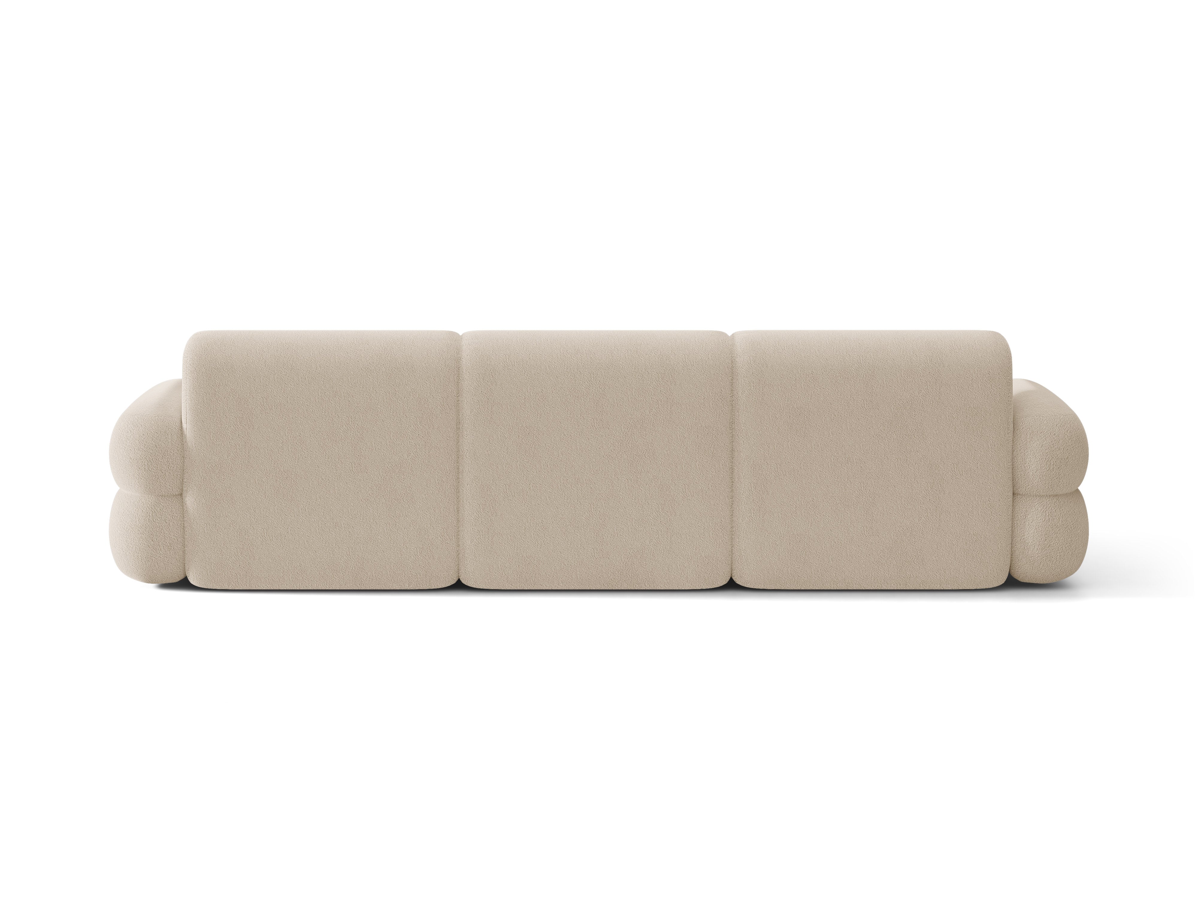 Linker hoekbank NEO in beige boucle
