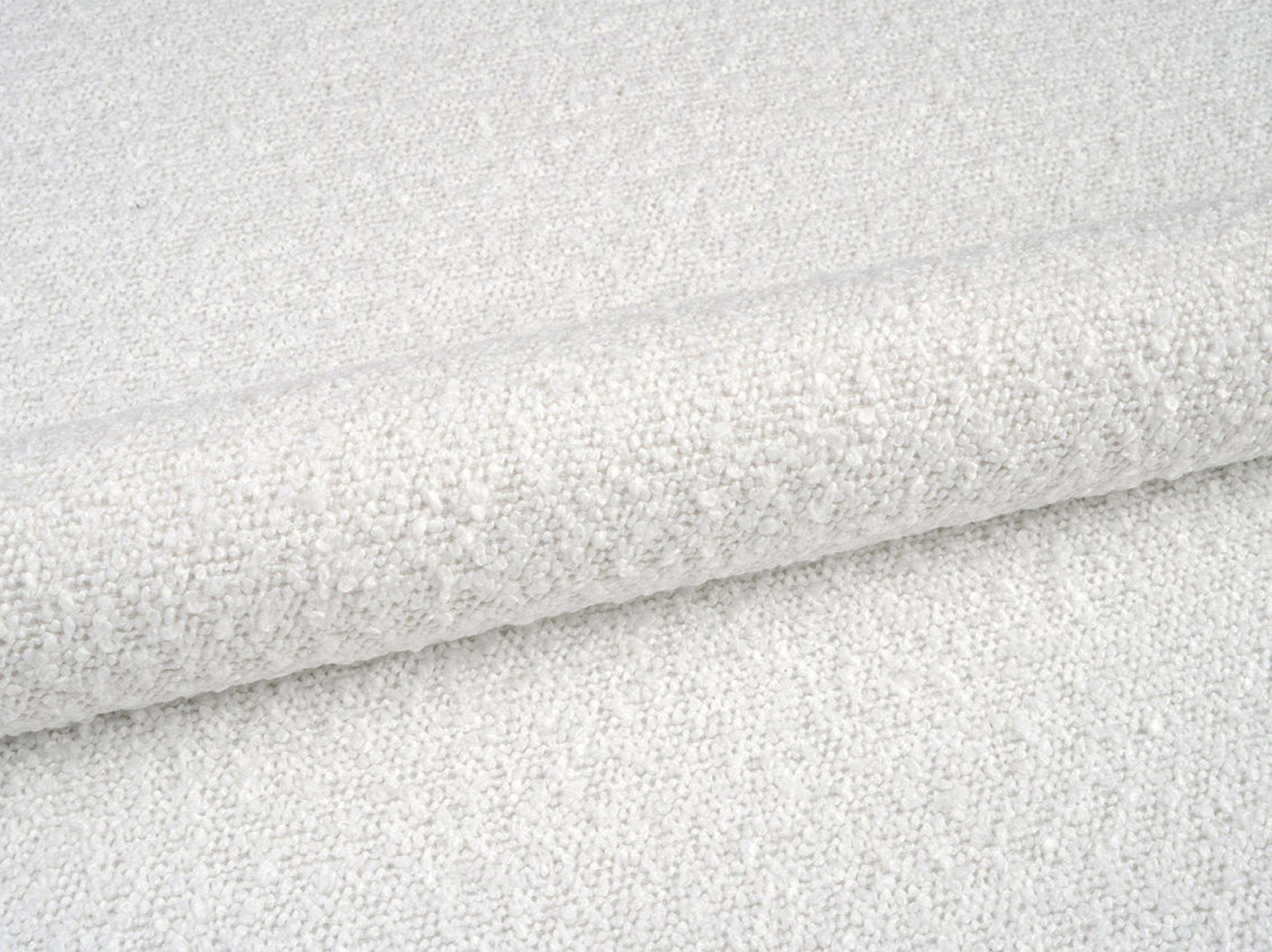 Wit u ons! Ontdek de JODIE witte boucle links georiënteerde 3-zits hoekbank. Een perfecte aanvulling voor uw interieur, die comfort en stijl combineert.