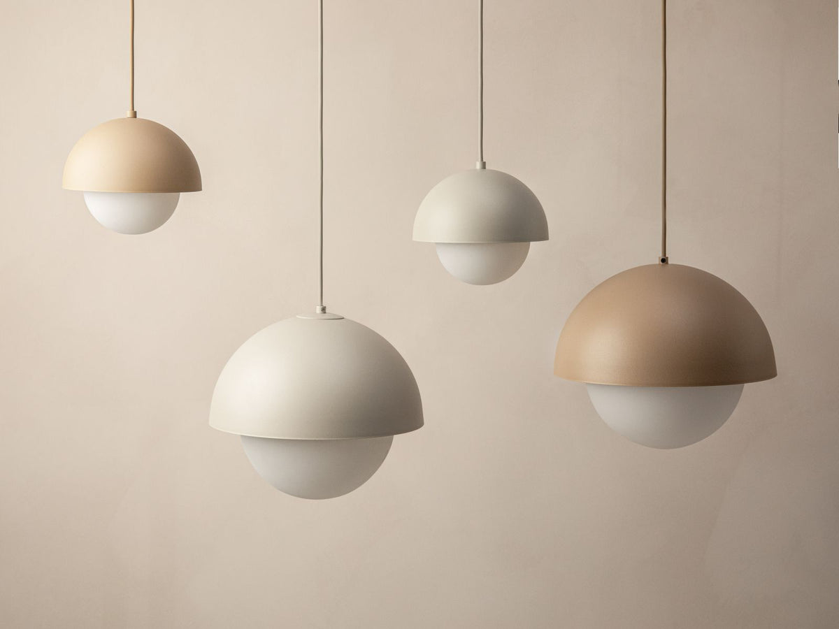 Lampa wisząca KORA piaskowy – ujęcie 5