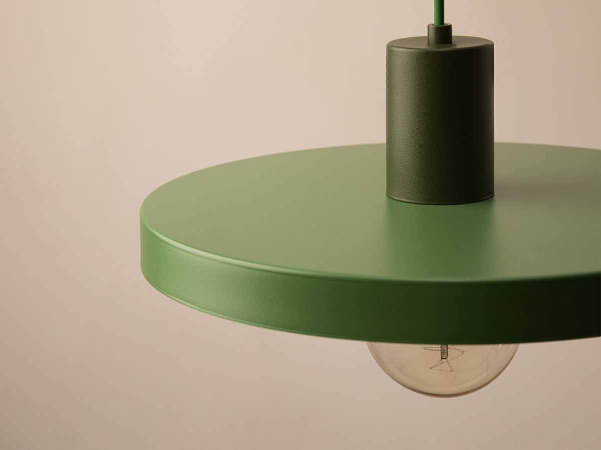 Lampa wisząca ORI zielony – ujęcie 4