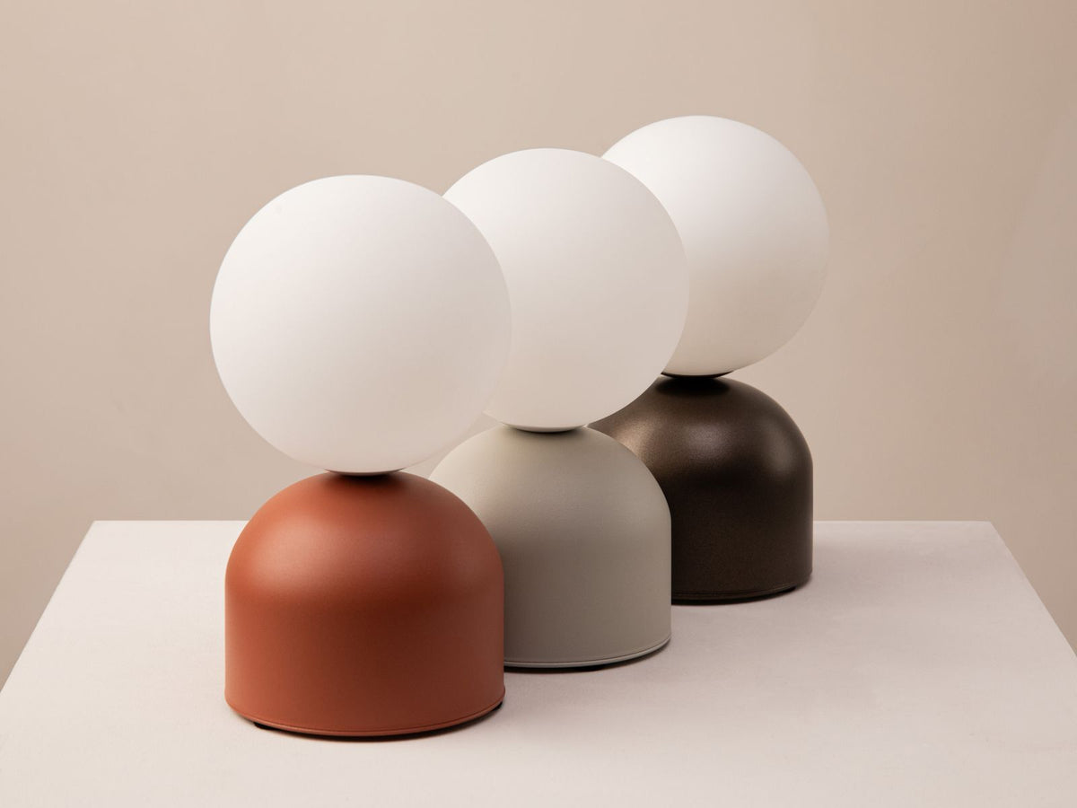 Lampa stołowa ELY beżowy – ujęcie 5