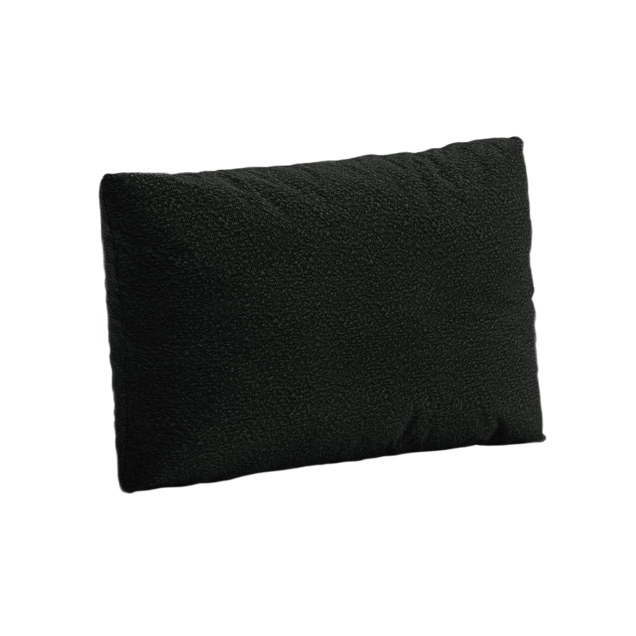 POPPY cushion black boucle
