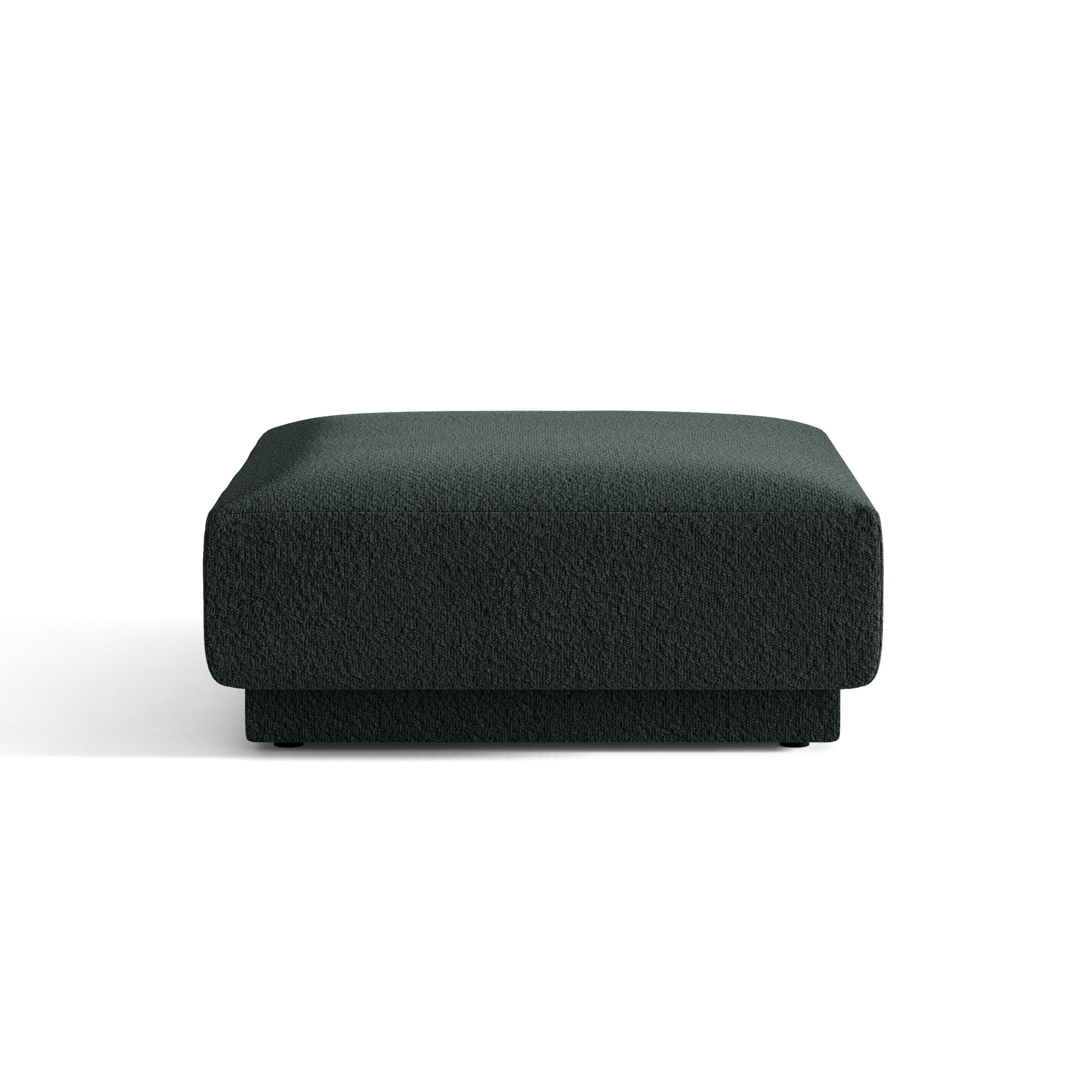 Puf MILEY zwarte boucle