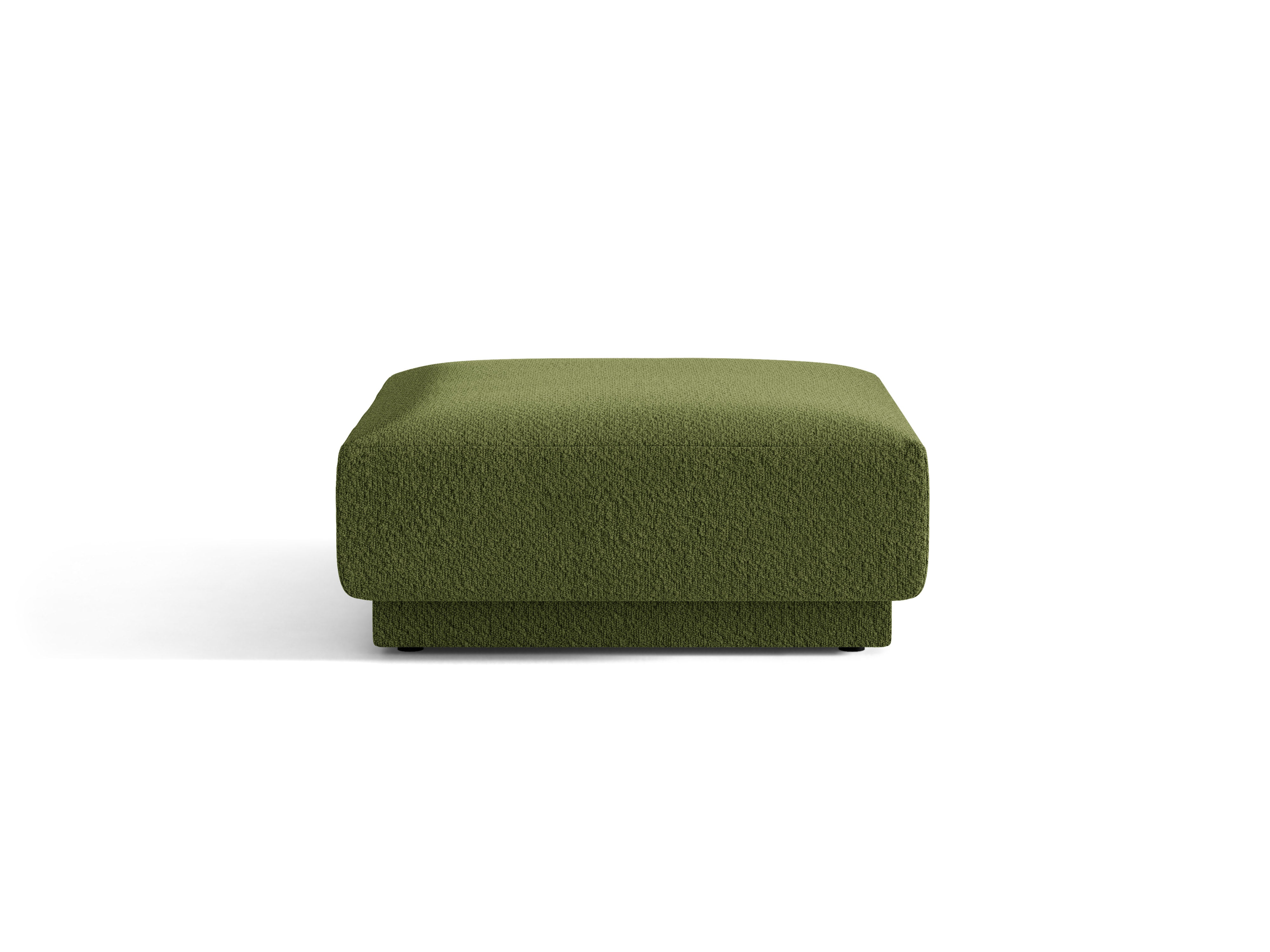 Puf MILEY groene boucle