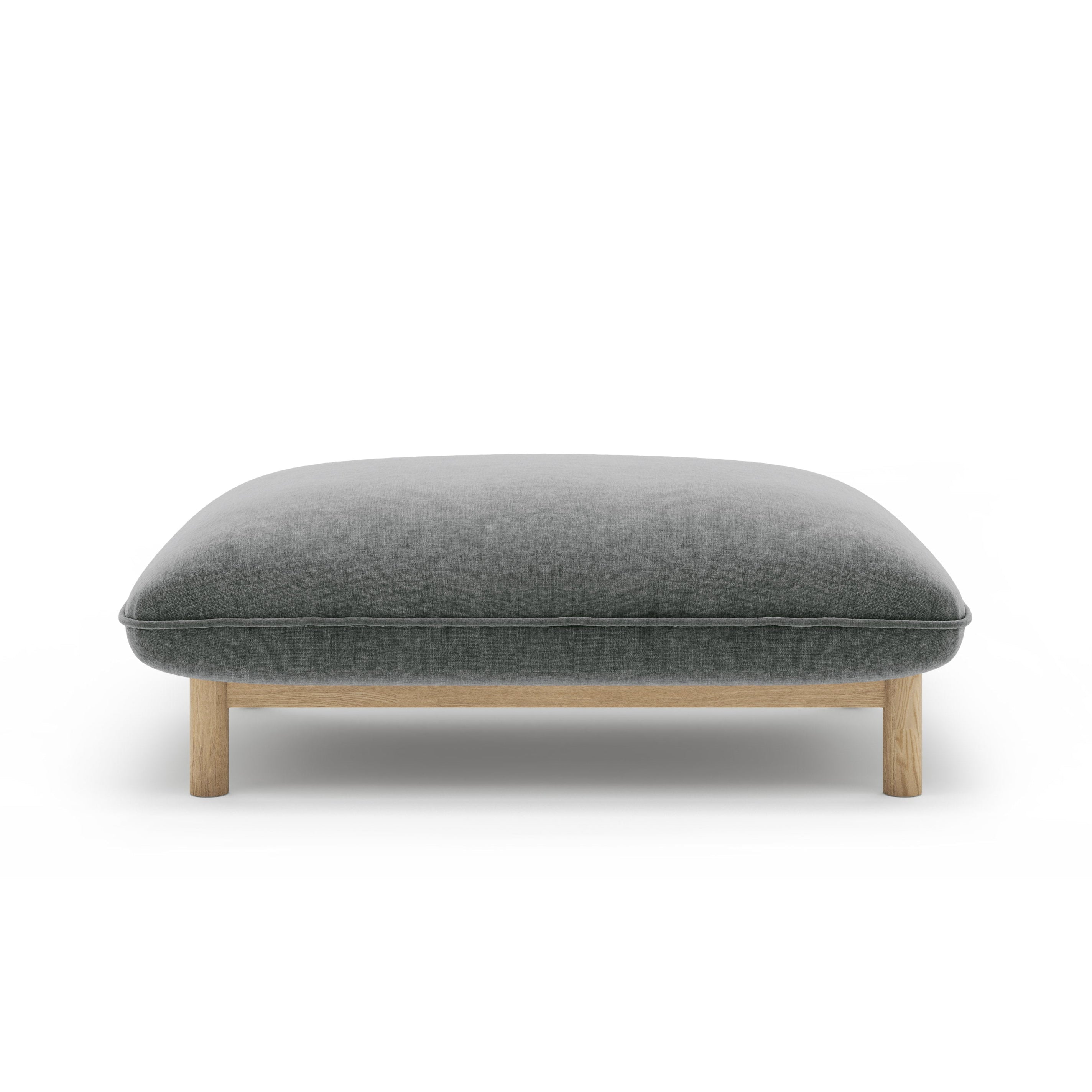 Puf ADA ciemnoszary szenil