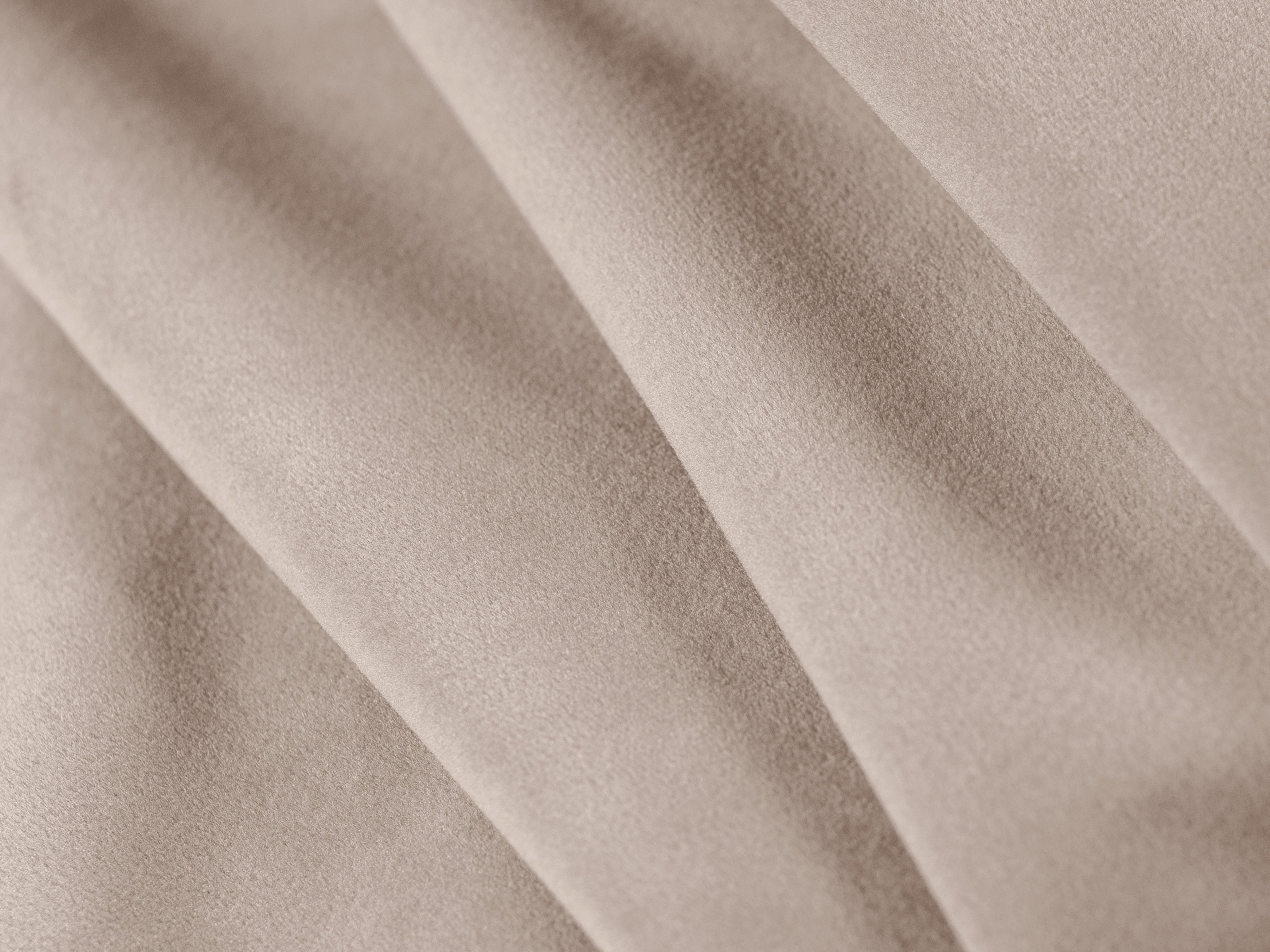 Puf van fluweel met opbergruimte GLORIA beige