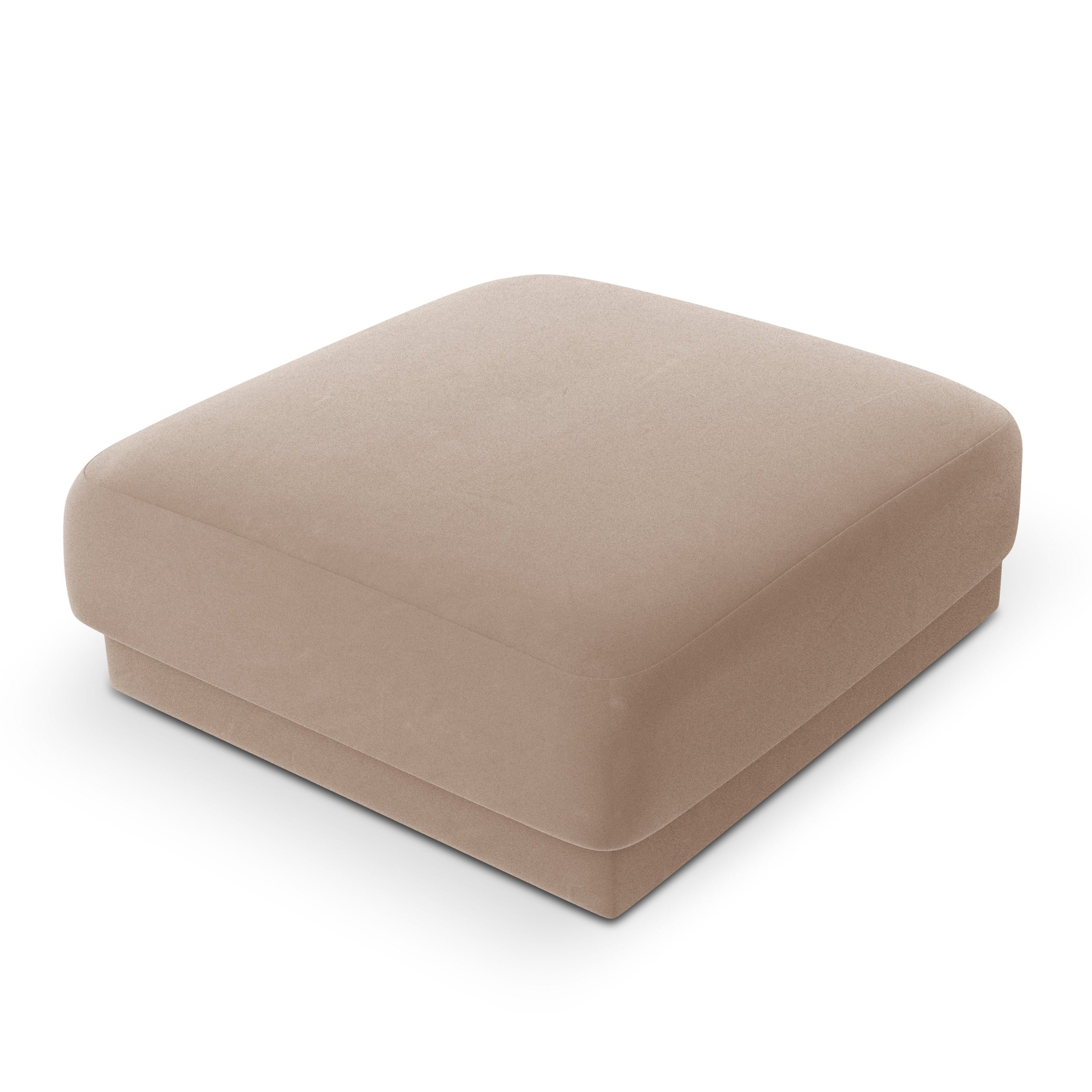 Puf aksamitny MILEY cappuccino Micadoni    Eye on Design