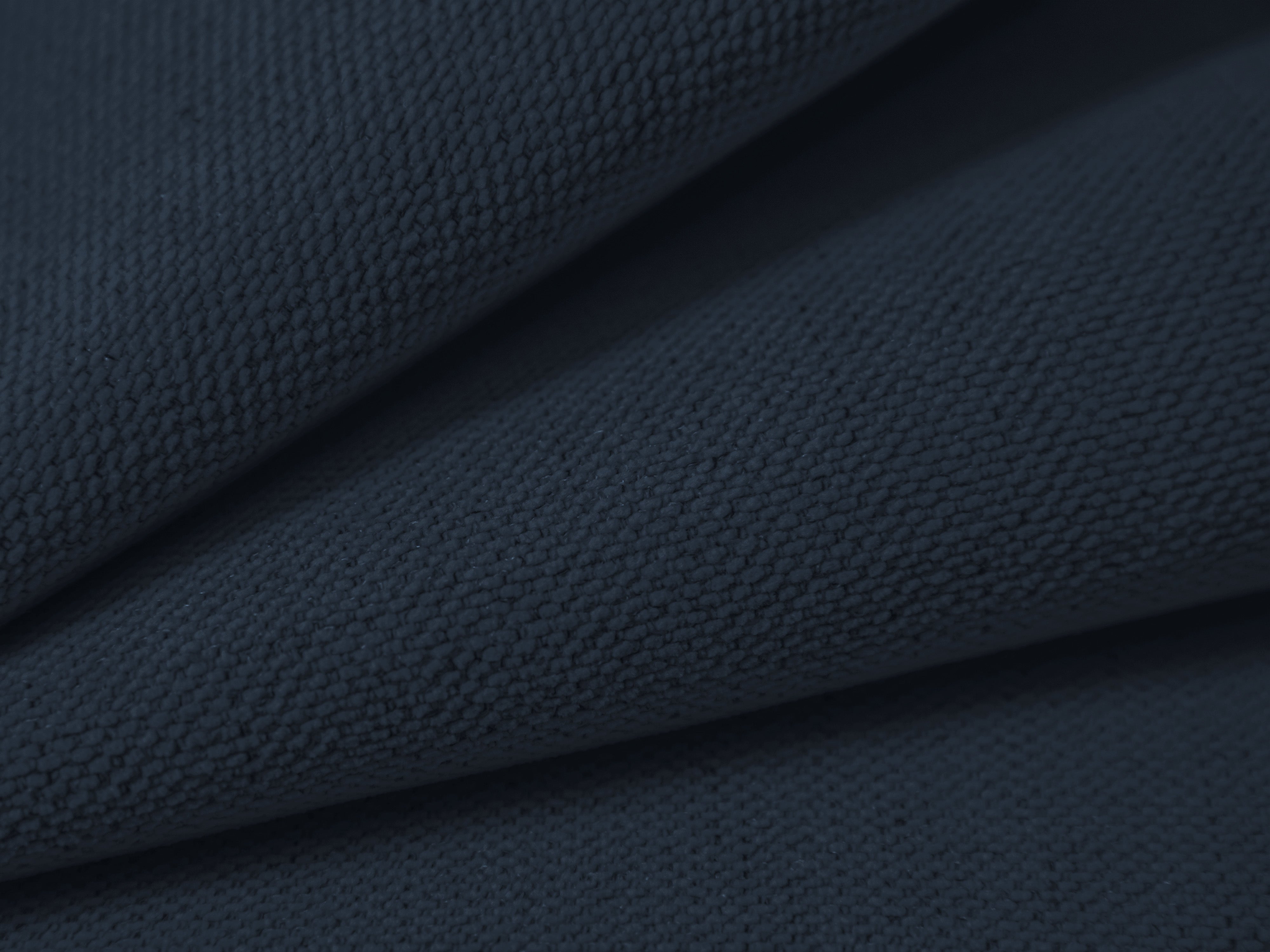 Rechthoekige 3-zits bank met slaapfunctie VICTOR koninklijk blauw chenille