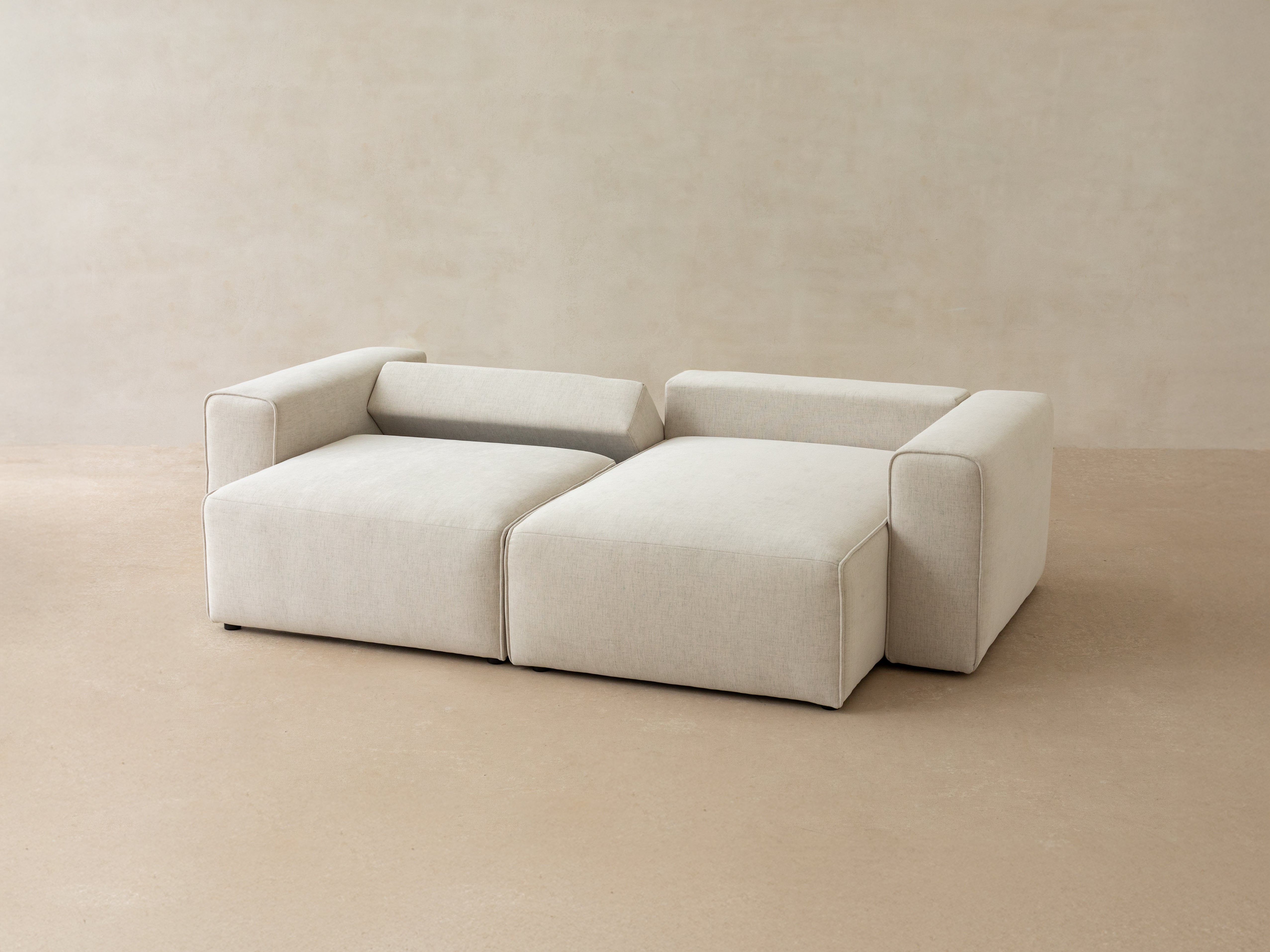 Samt-Ecksofa linksseitig 3-sitzig mit Schlaffunktion VICTOR schwarz