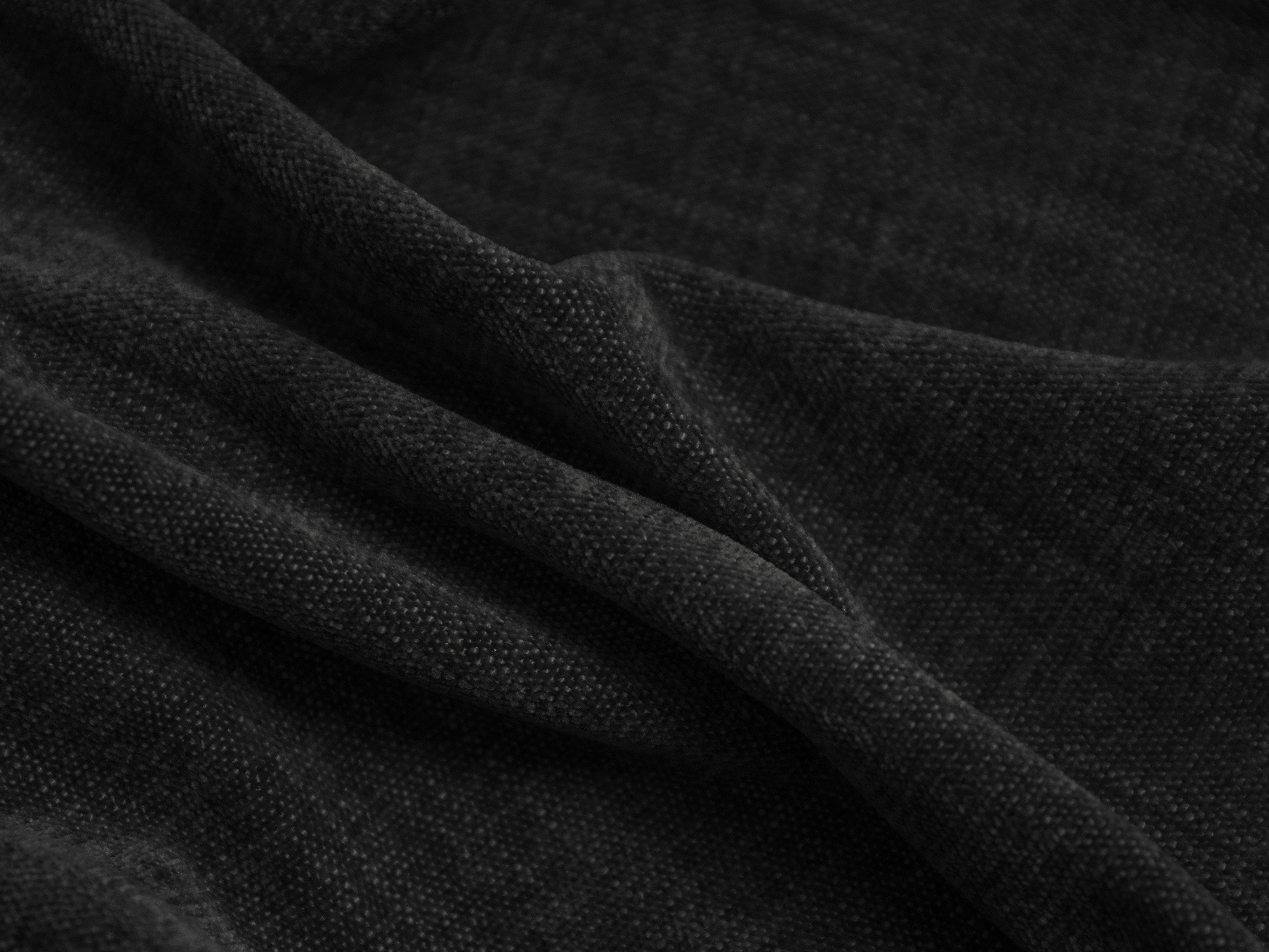 Right-facing sofa bed MARTINA black