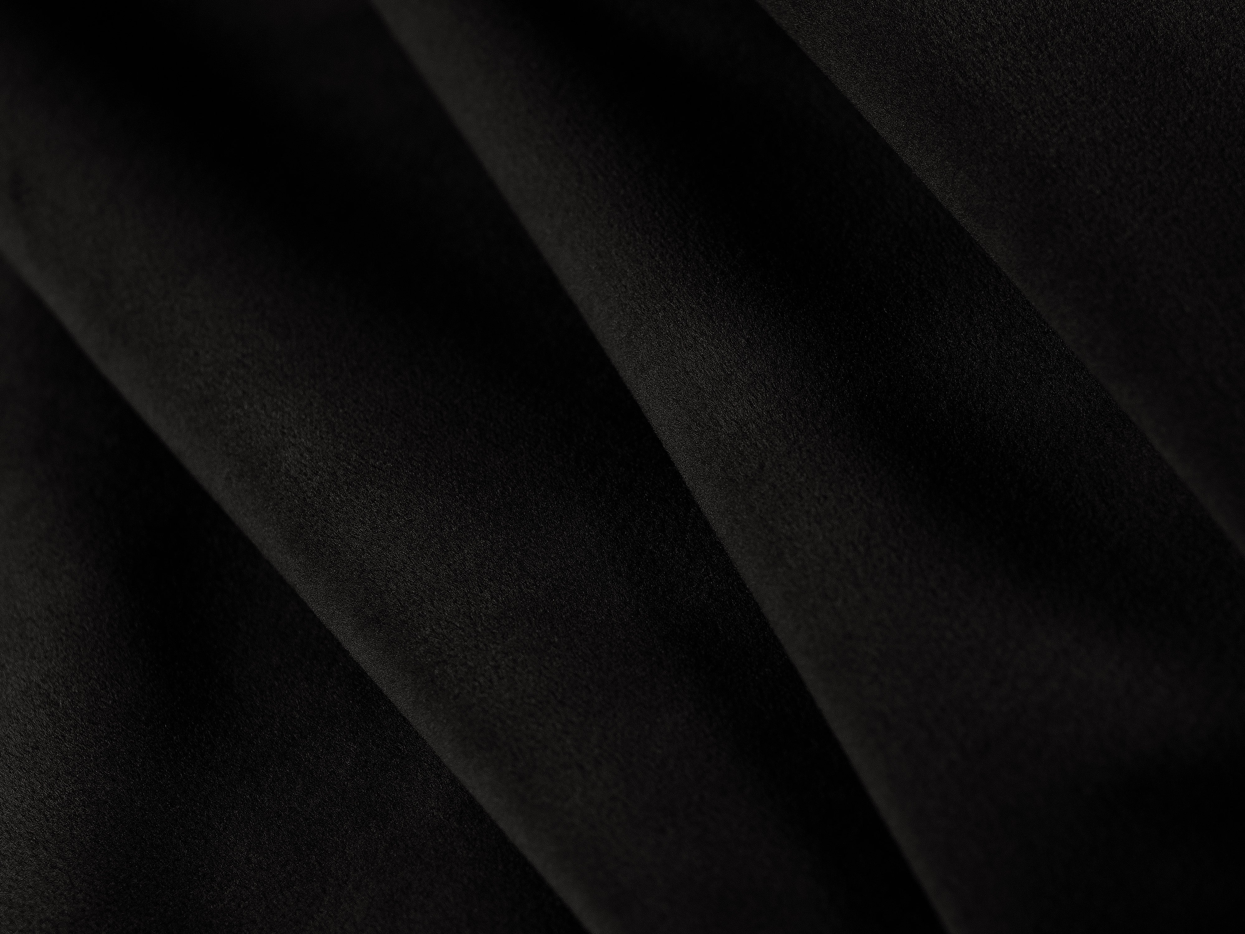 Black velvet right-facing corner sofa for 4 people with sleeping function GLORIA