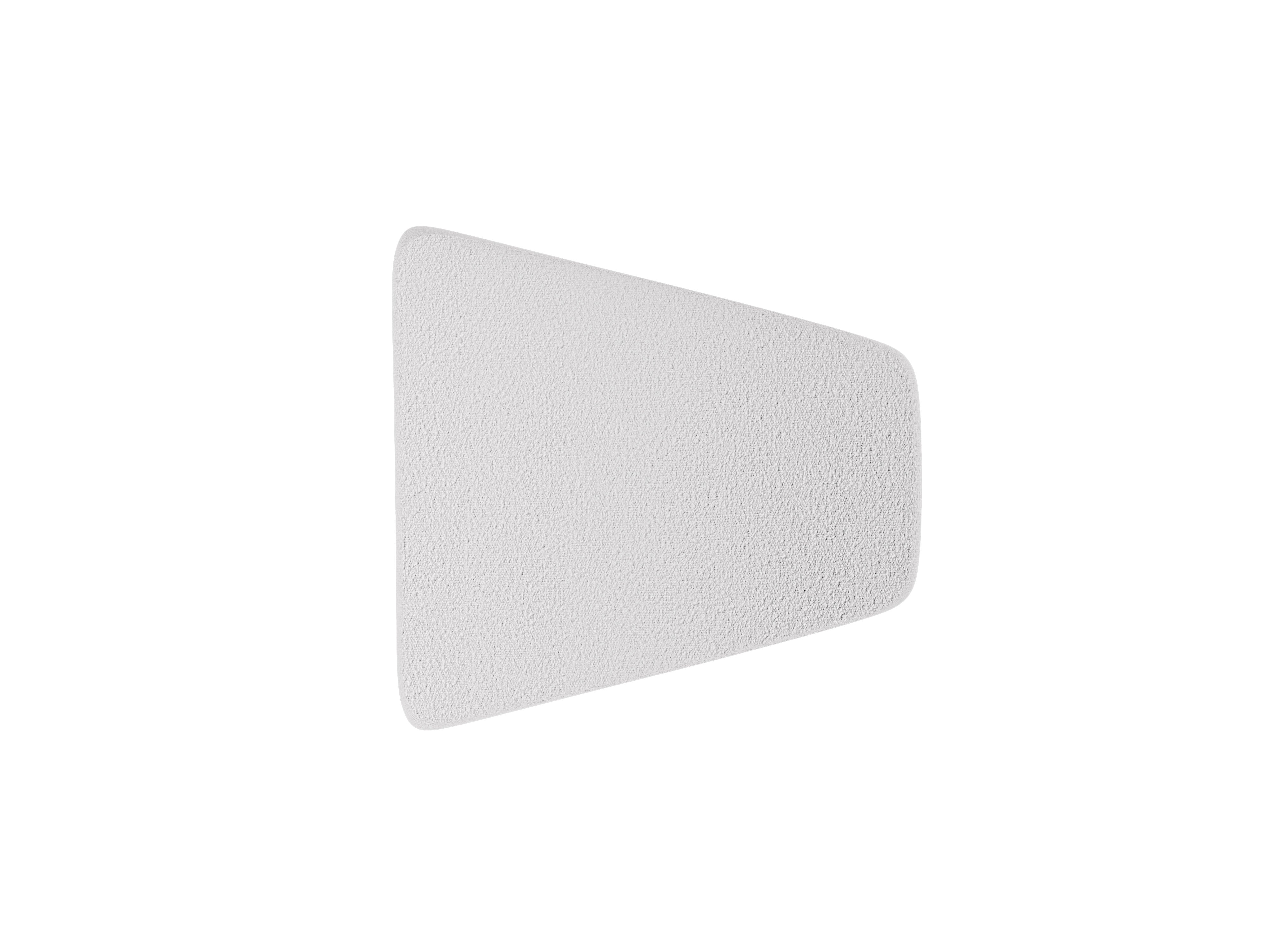 Pouf / module MILEY light gray boucle