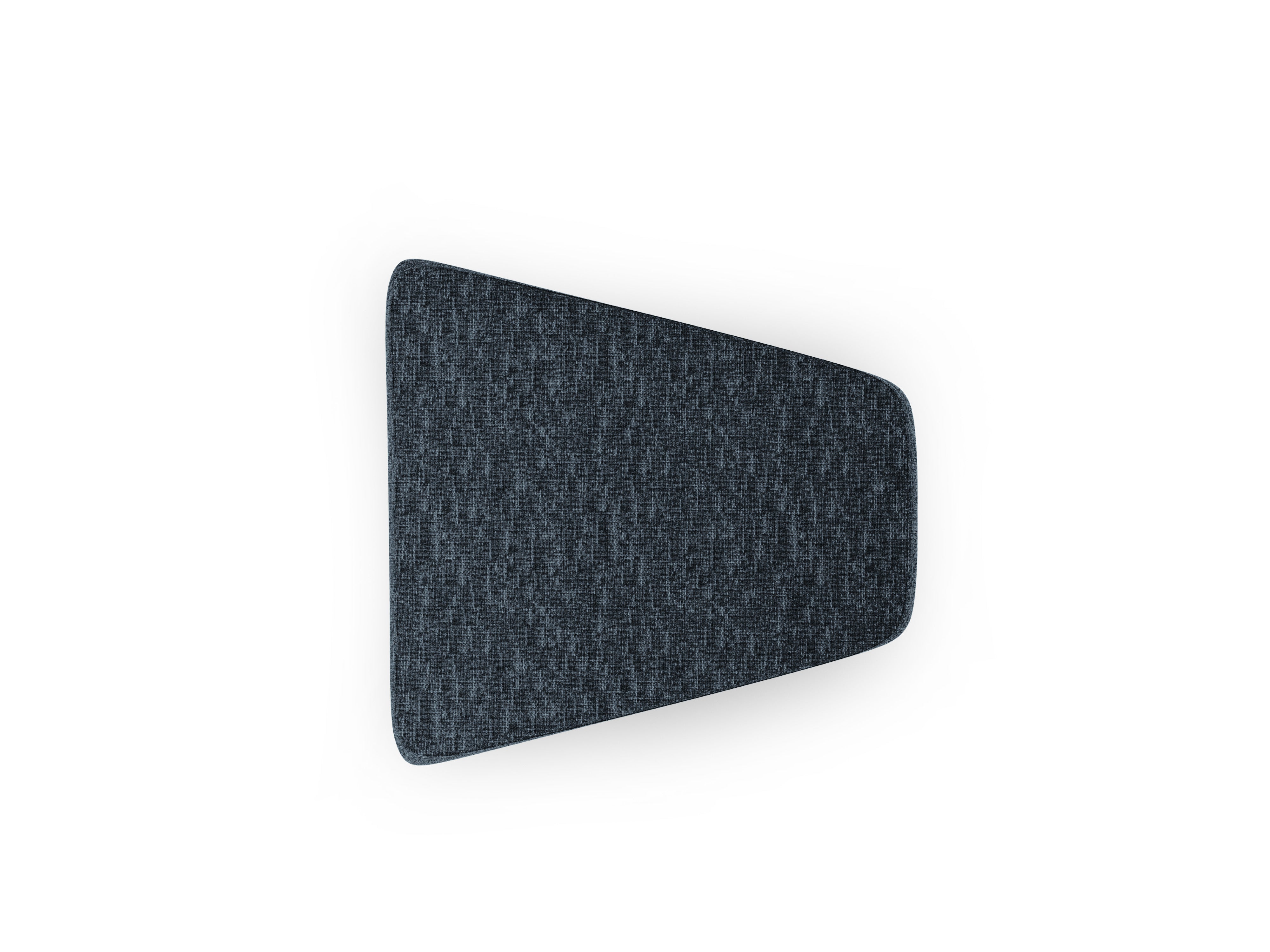 Puf / module MILEY koninklijk blauw chenille zijdeachtig