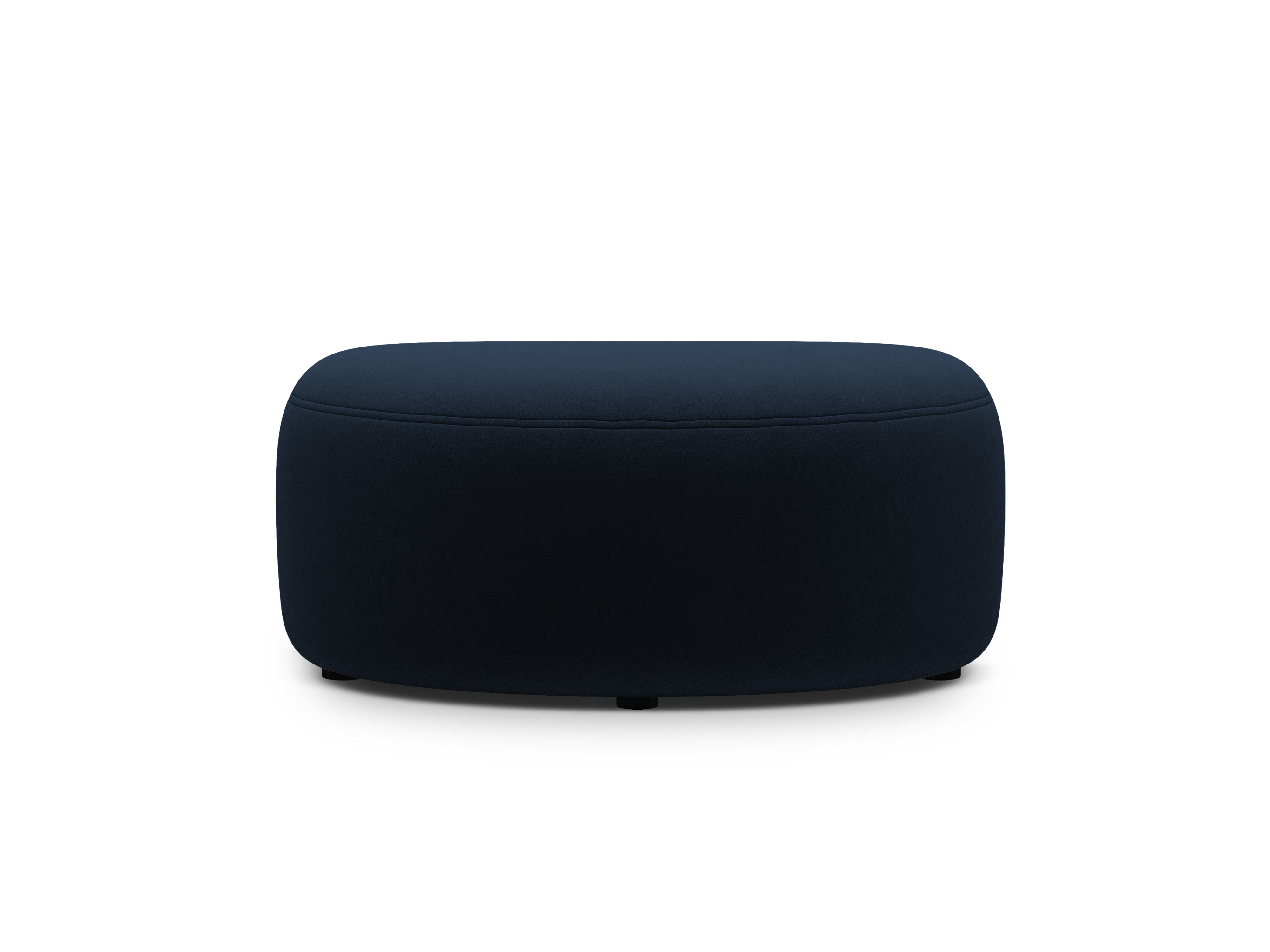 Velvet Pouf KATE Royal Blue