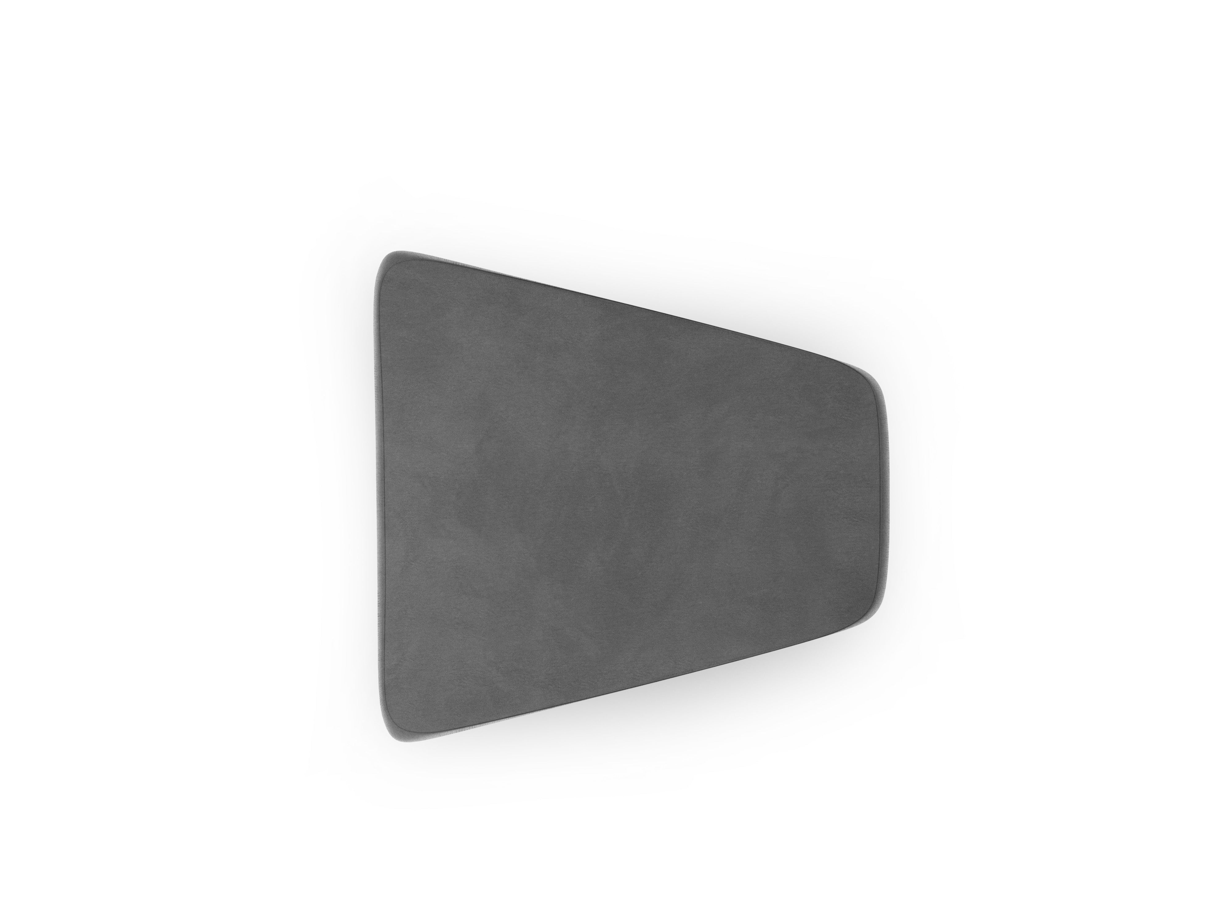 Puf / fluwelen module MILEY grijs