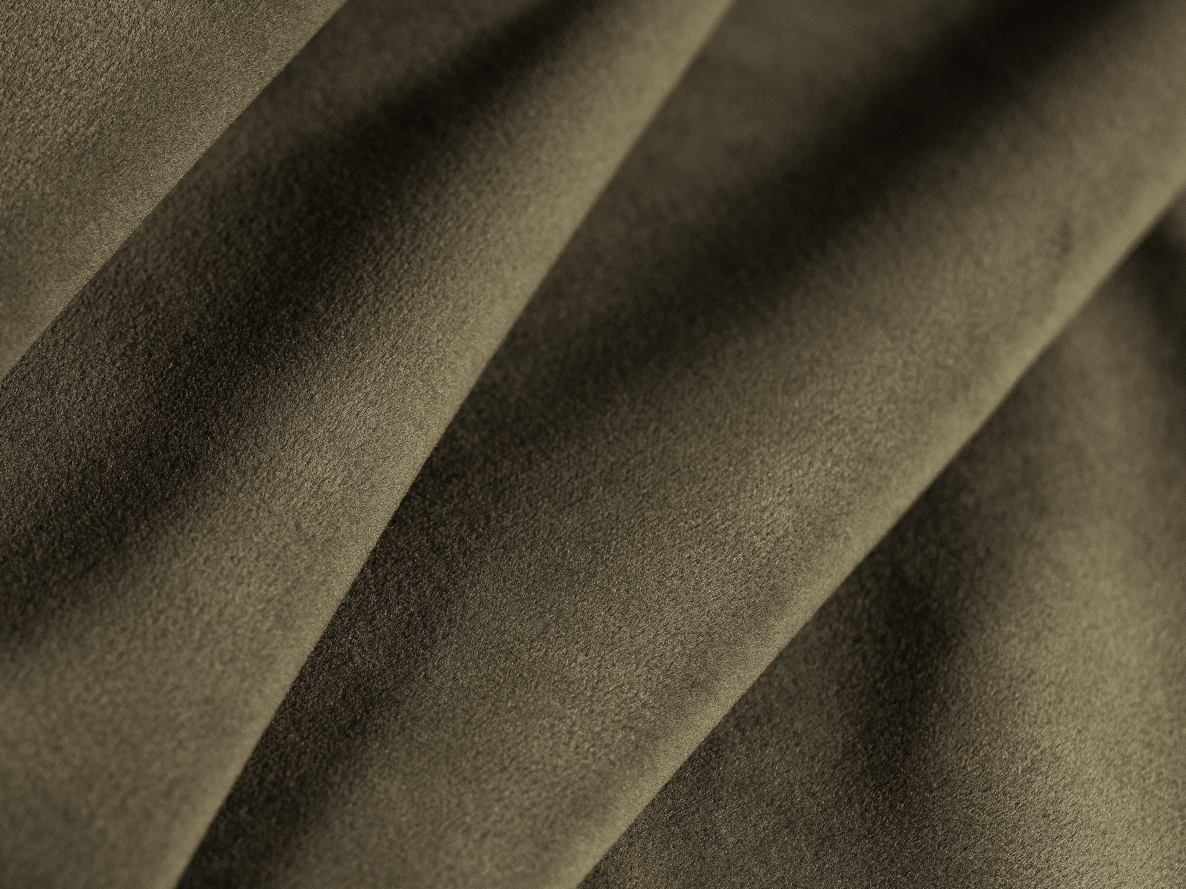 Modular corner sofa with table 3-seater right-facing velvet MILEY green