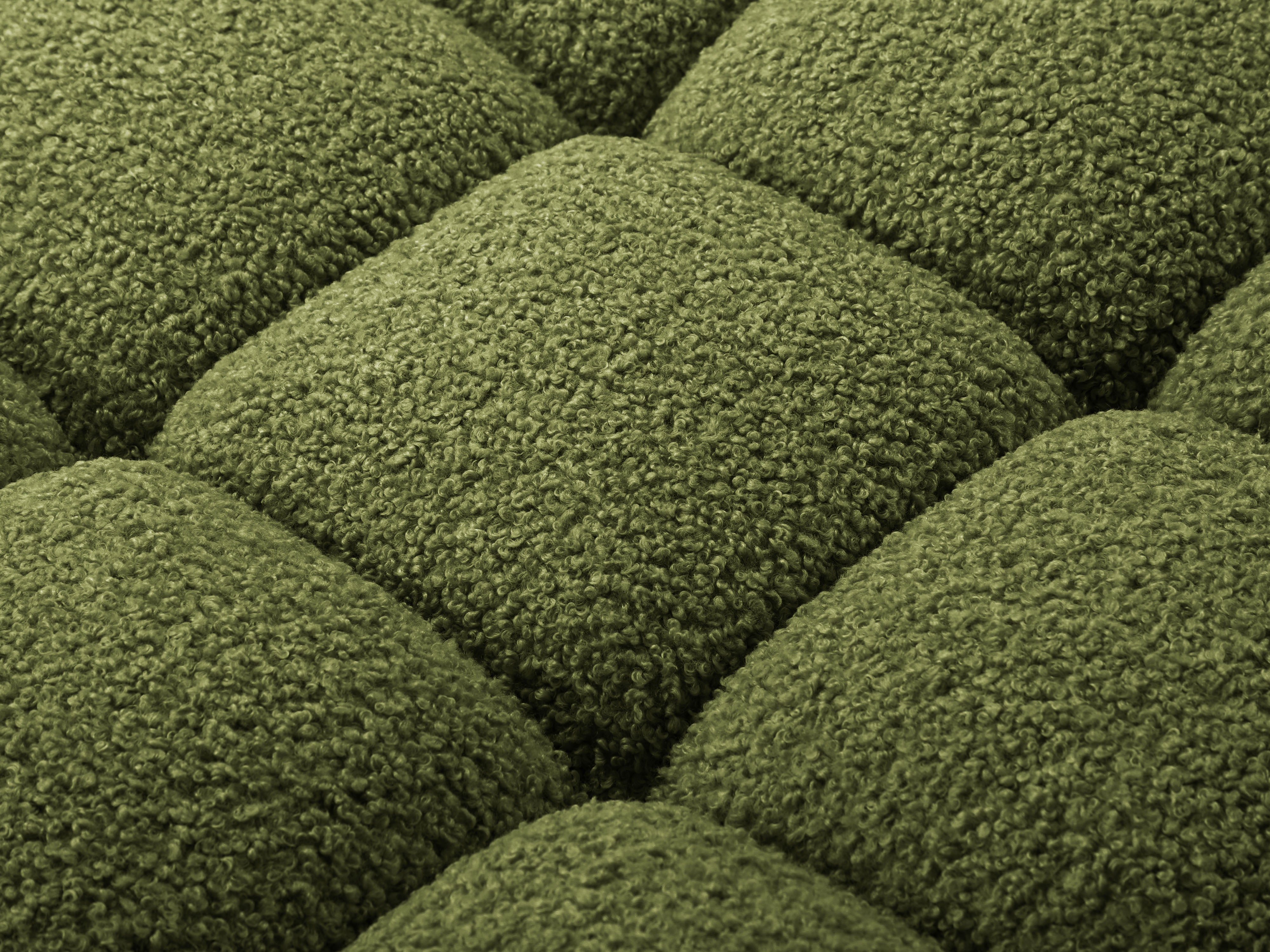 Modulaire open linker BELLIS bank in groene boucle