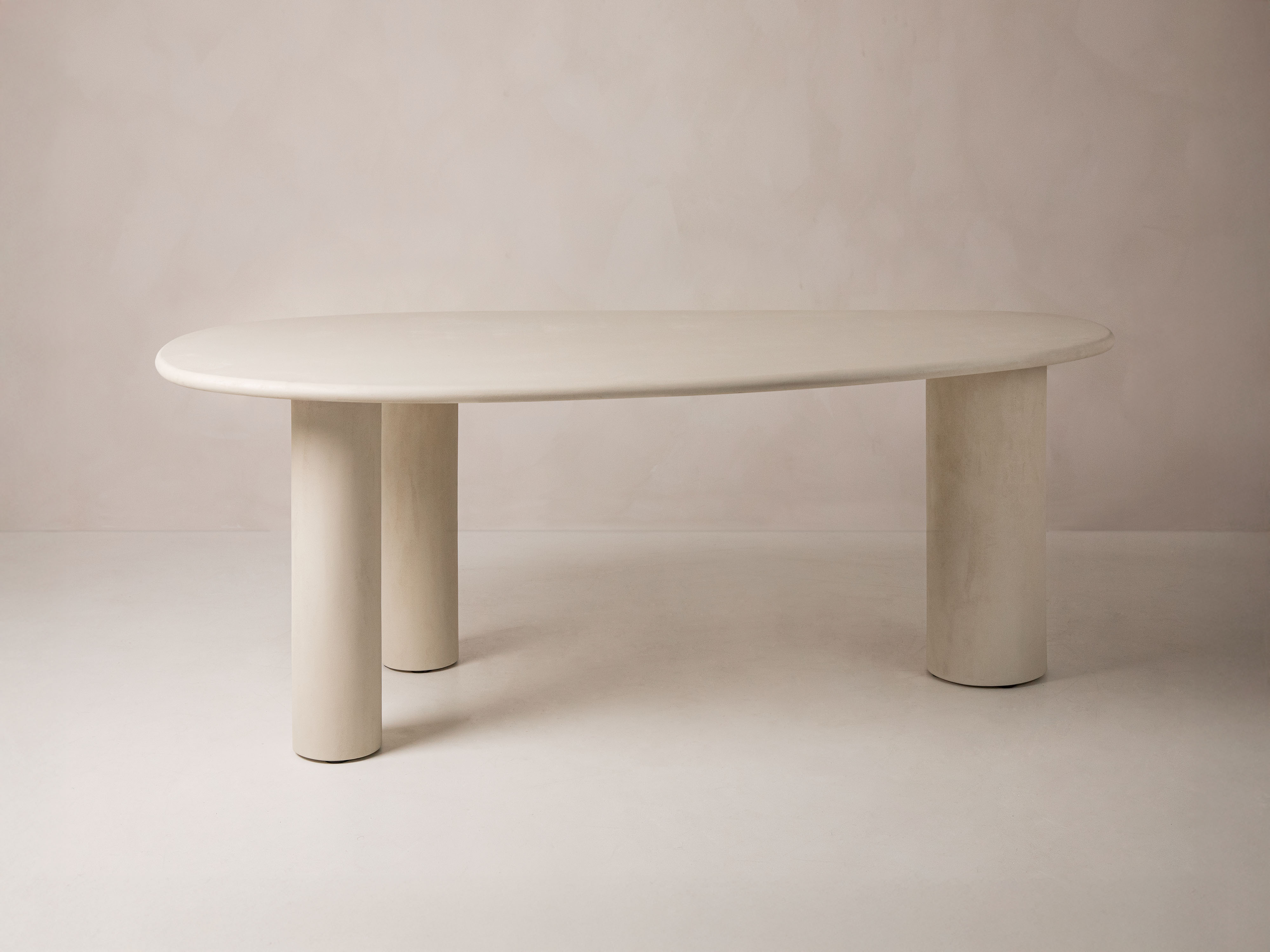 eettafel MEL gebroken wit