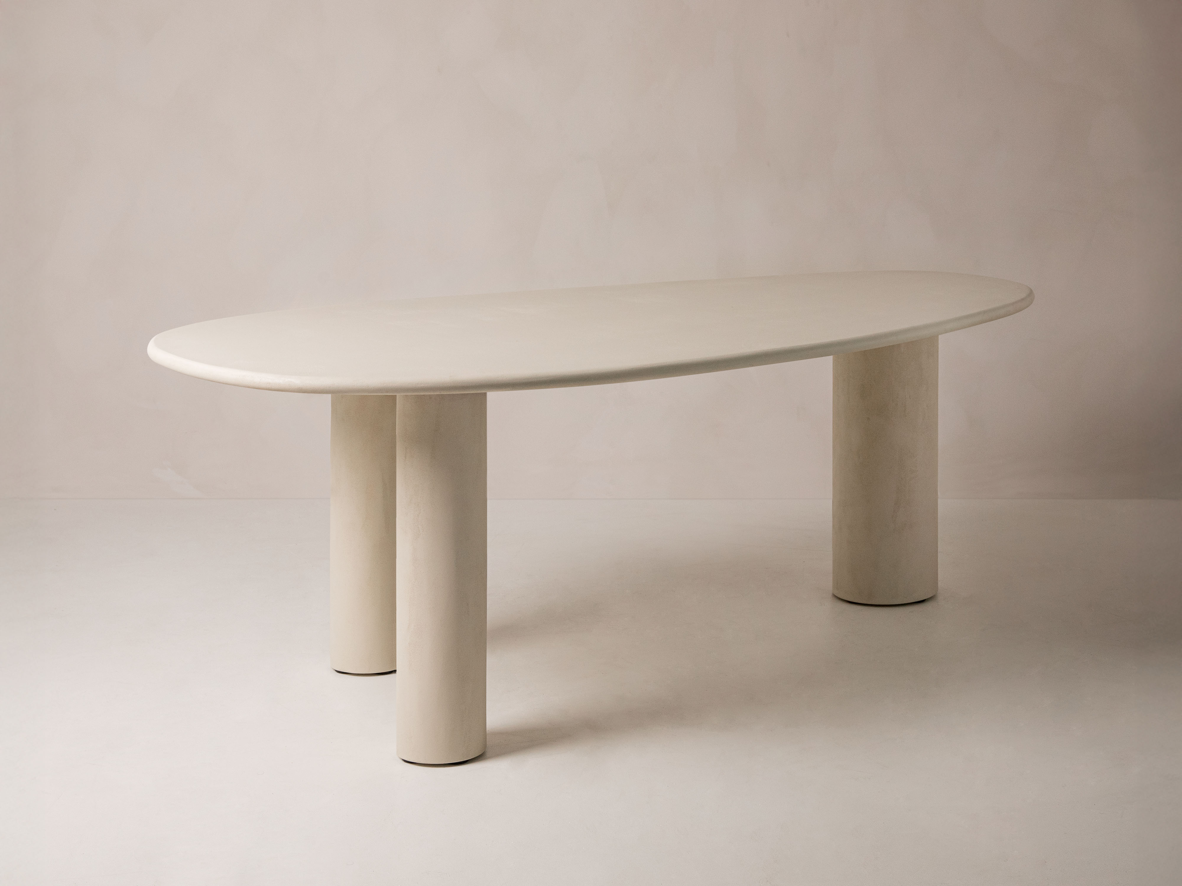 eettafel MEL gebroken wit