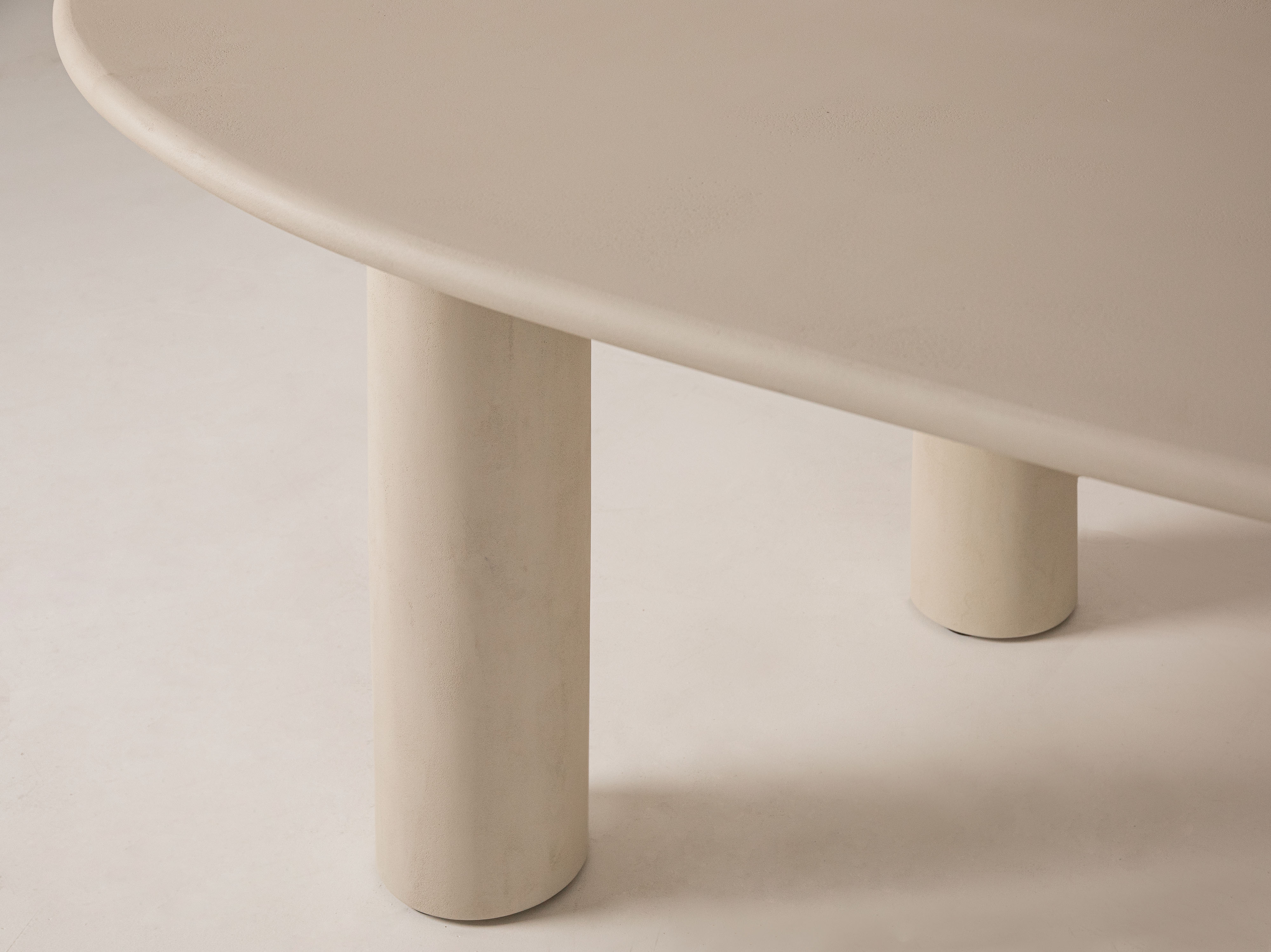 eettafel MEL gebroken wit