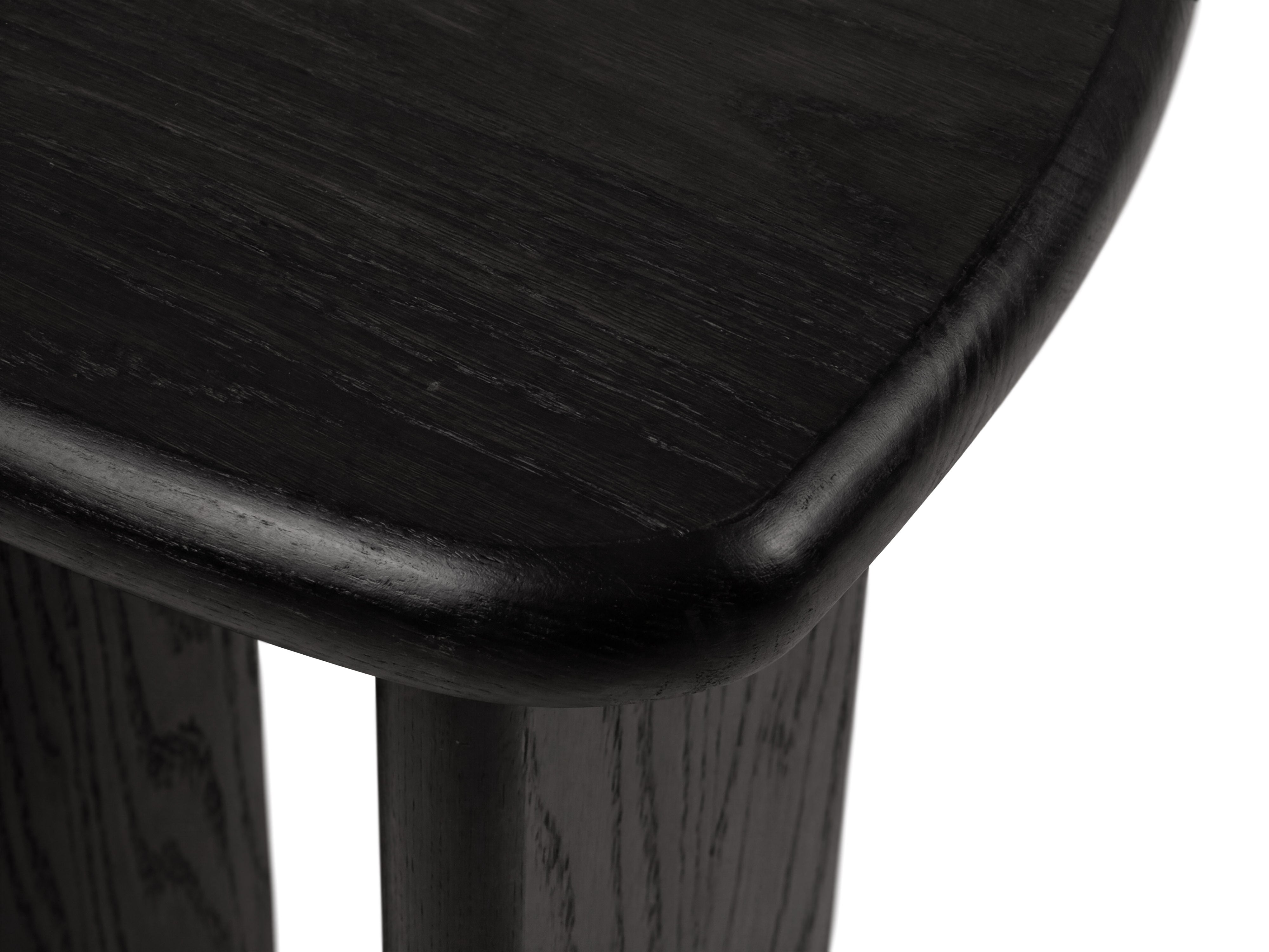 zijtafel LANA zwart eiken