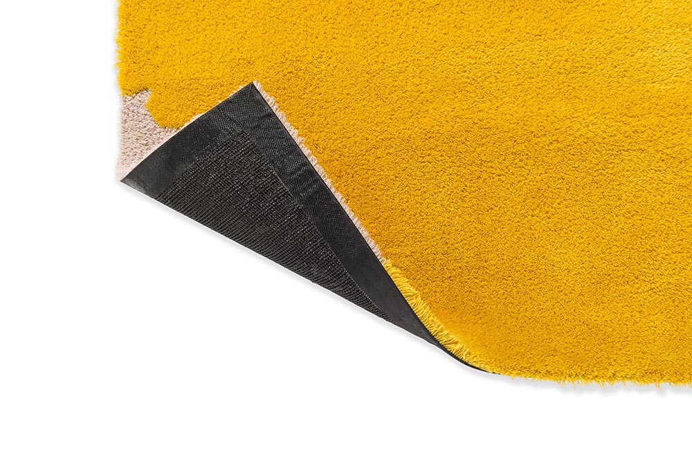 ISO wool rug Unique yellow