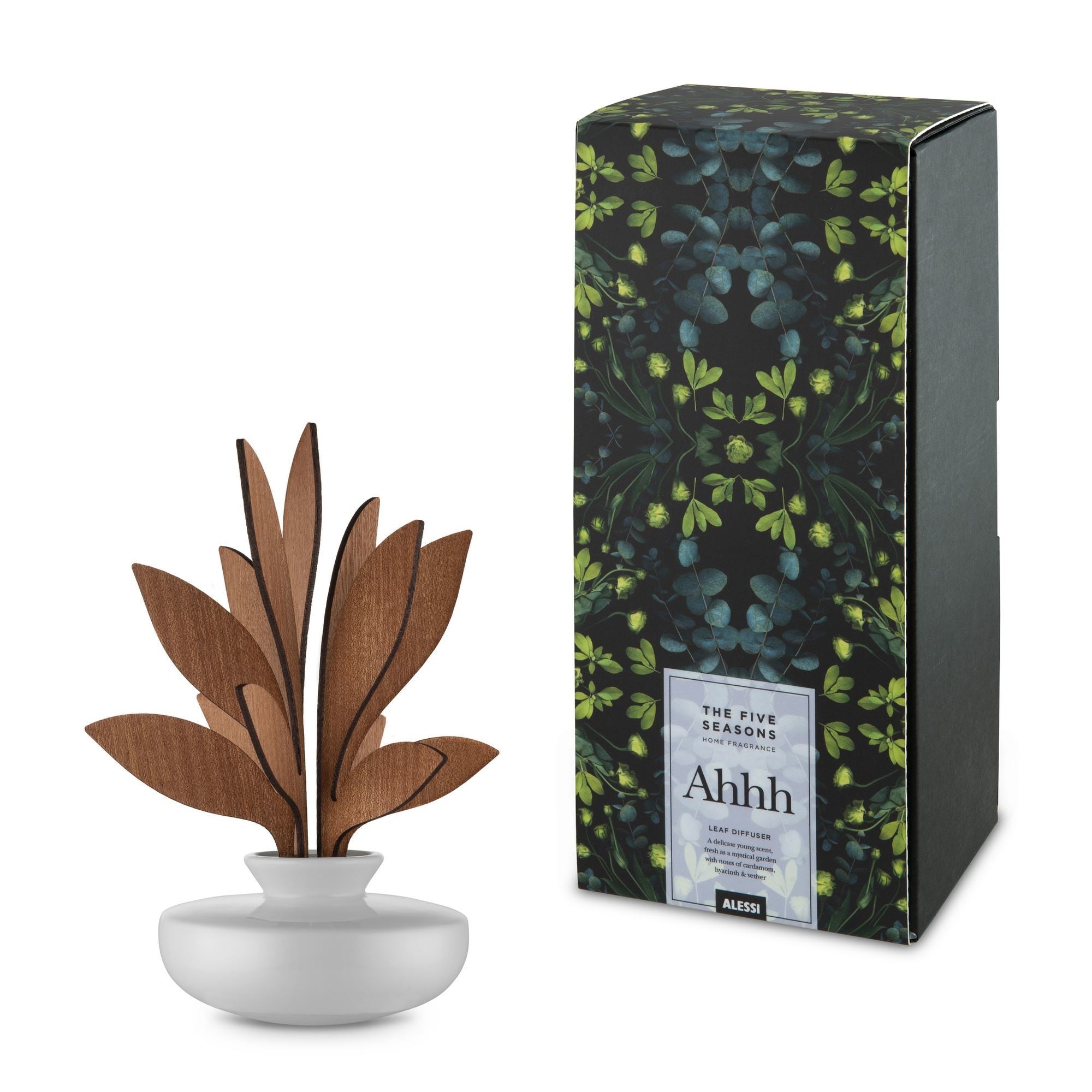 Five Seasons diffuser - Ahhh notes of cardamom, hyacinth and vetora