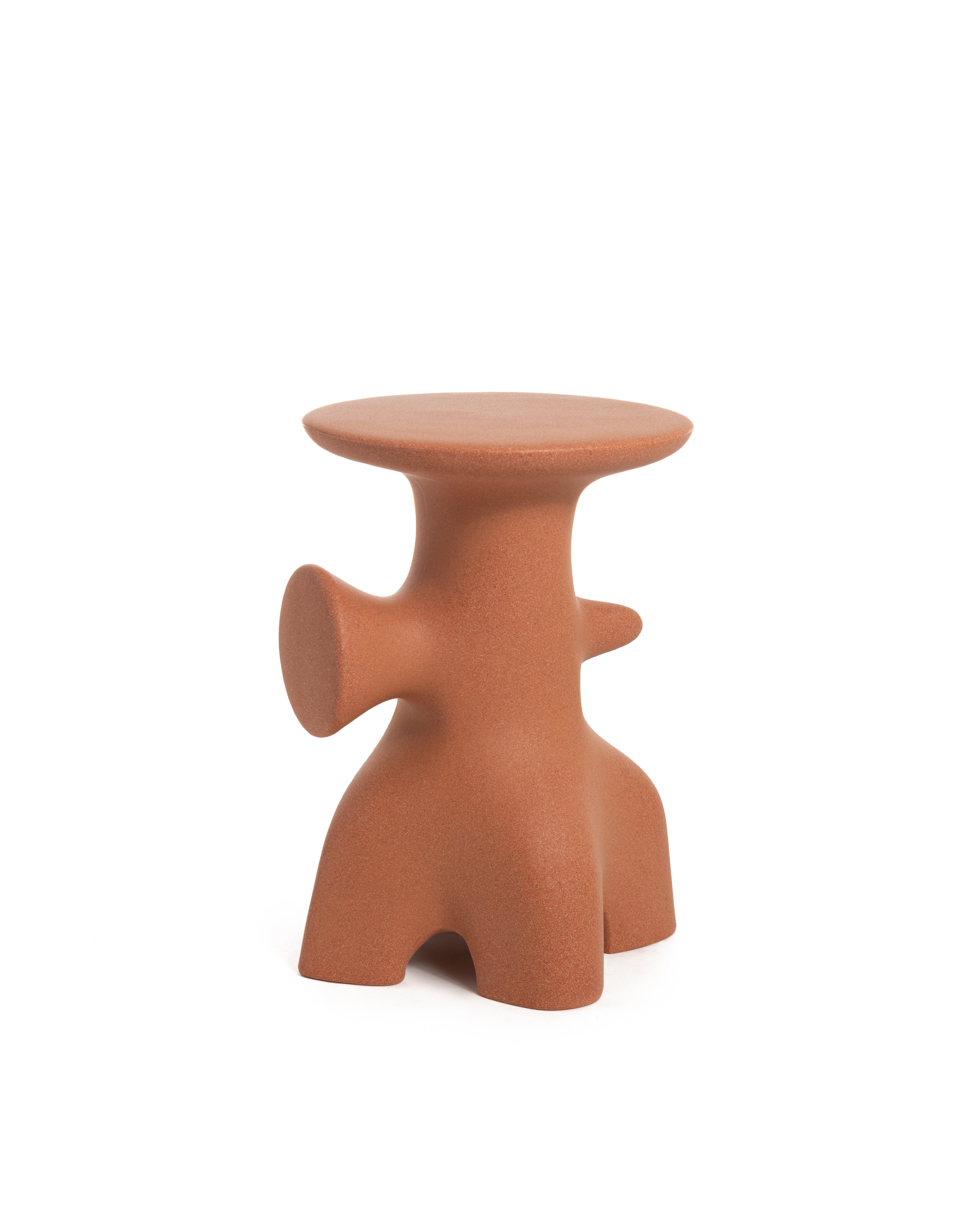 Bijzettafel ARCHEO terracotta
