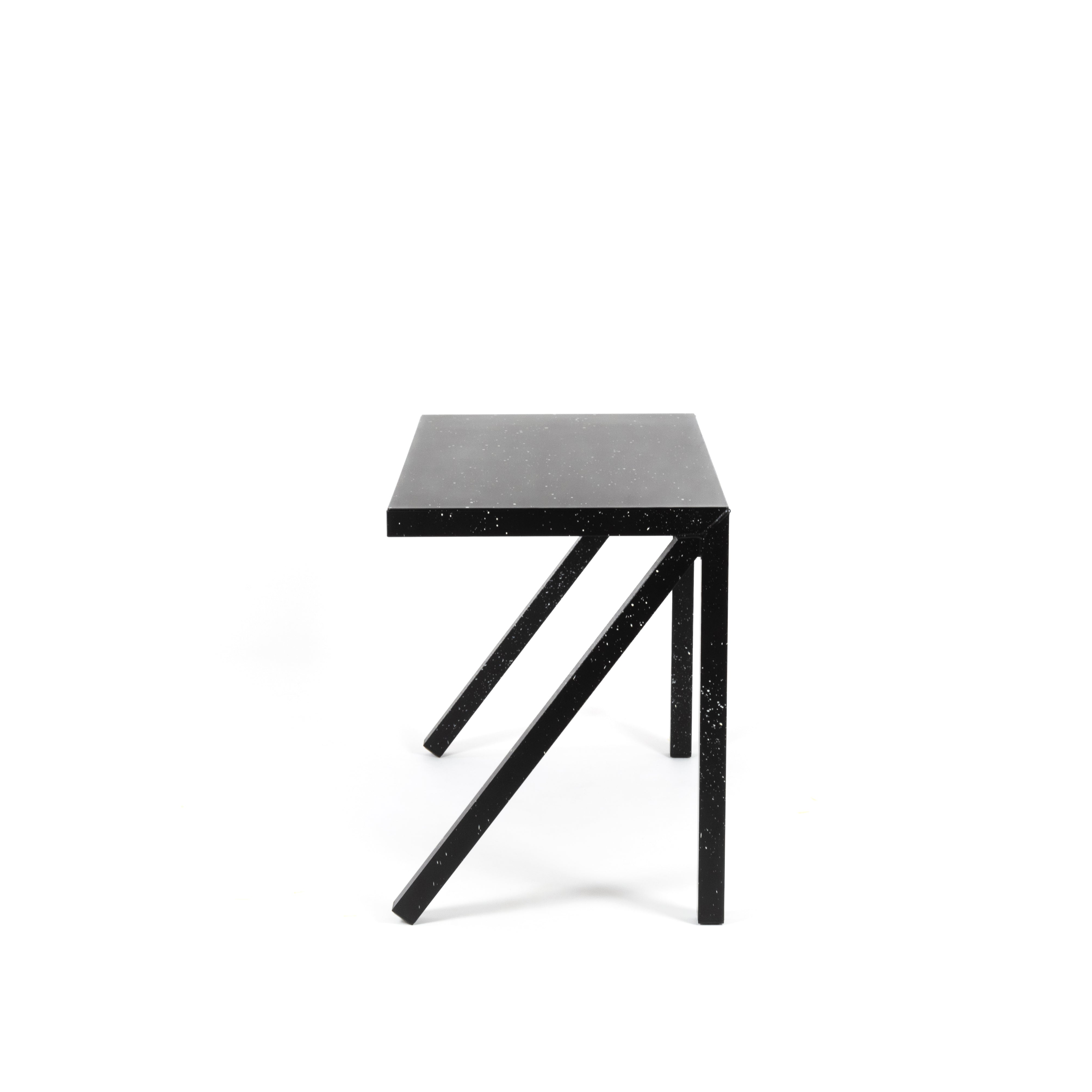 BUREAURAMA Schreibtisch schwarz mit weiß