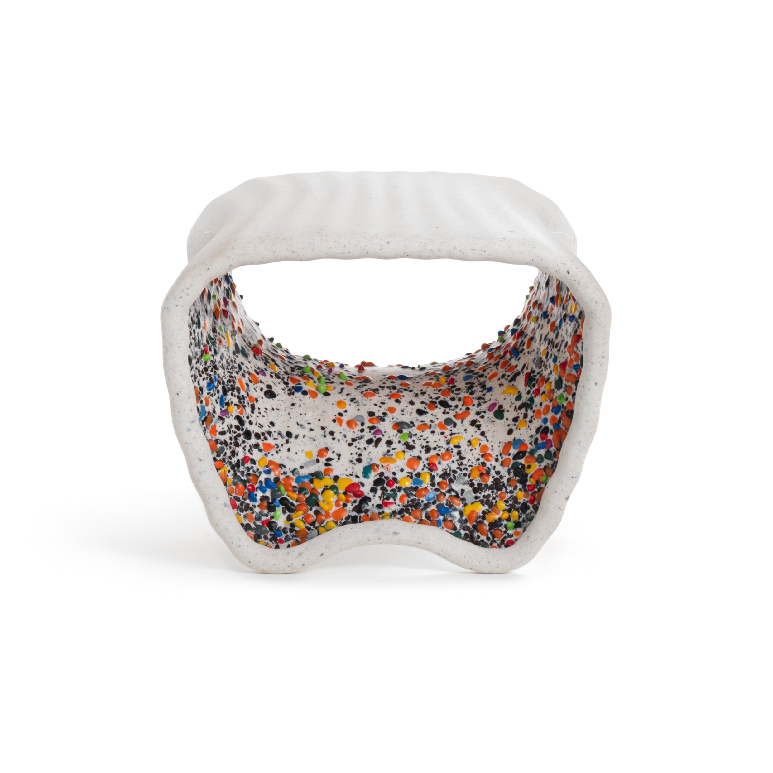 IN-SIDE white garden stool