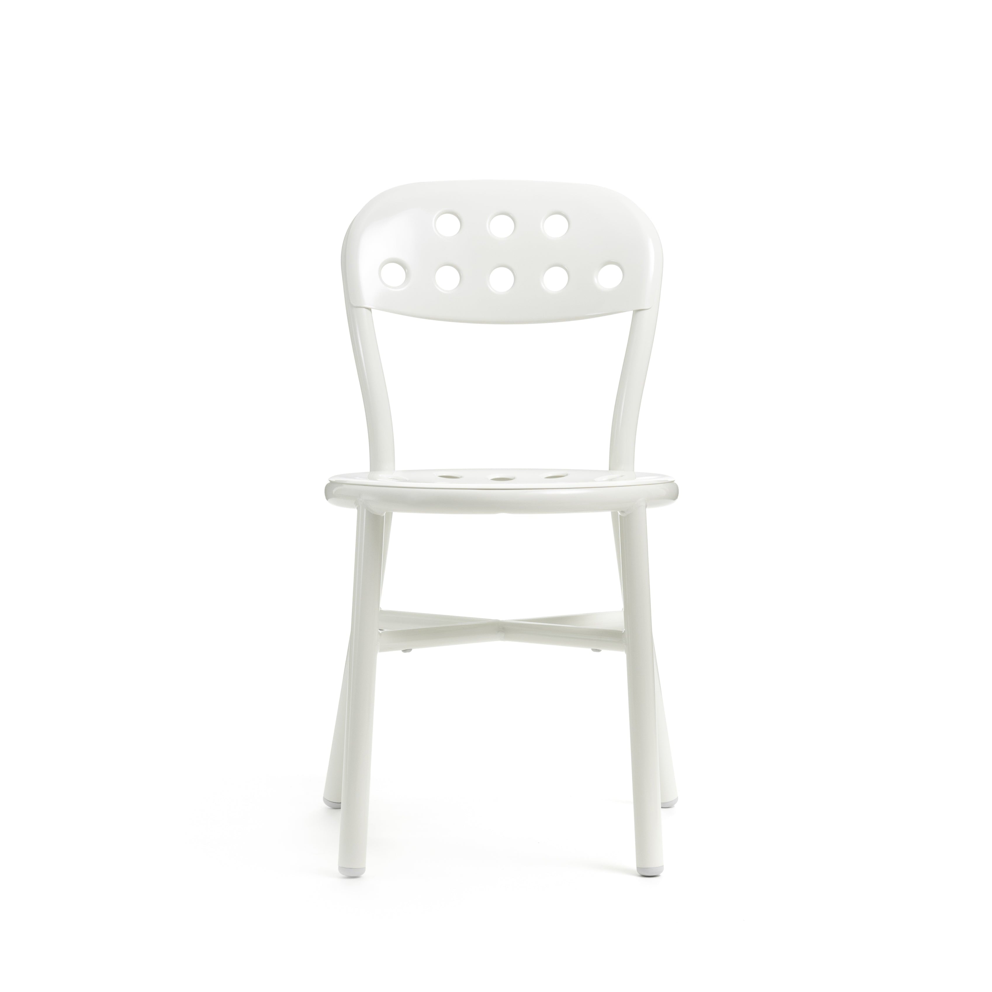 PIPE Outdoor-Stuhl weiß