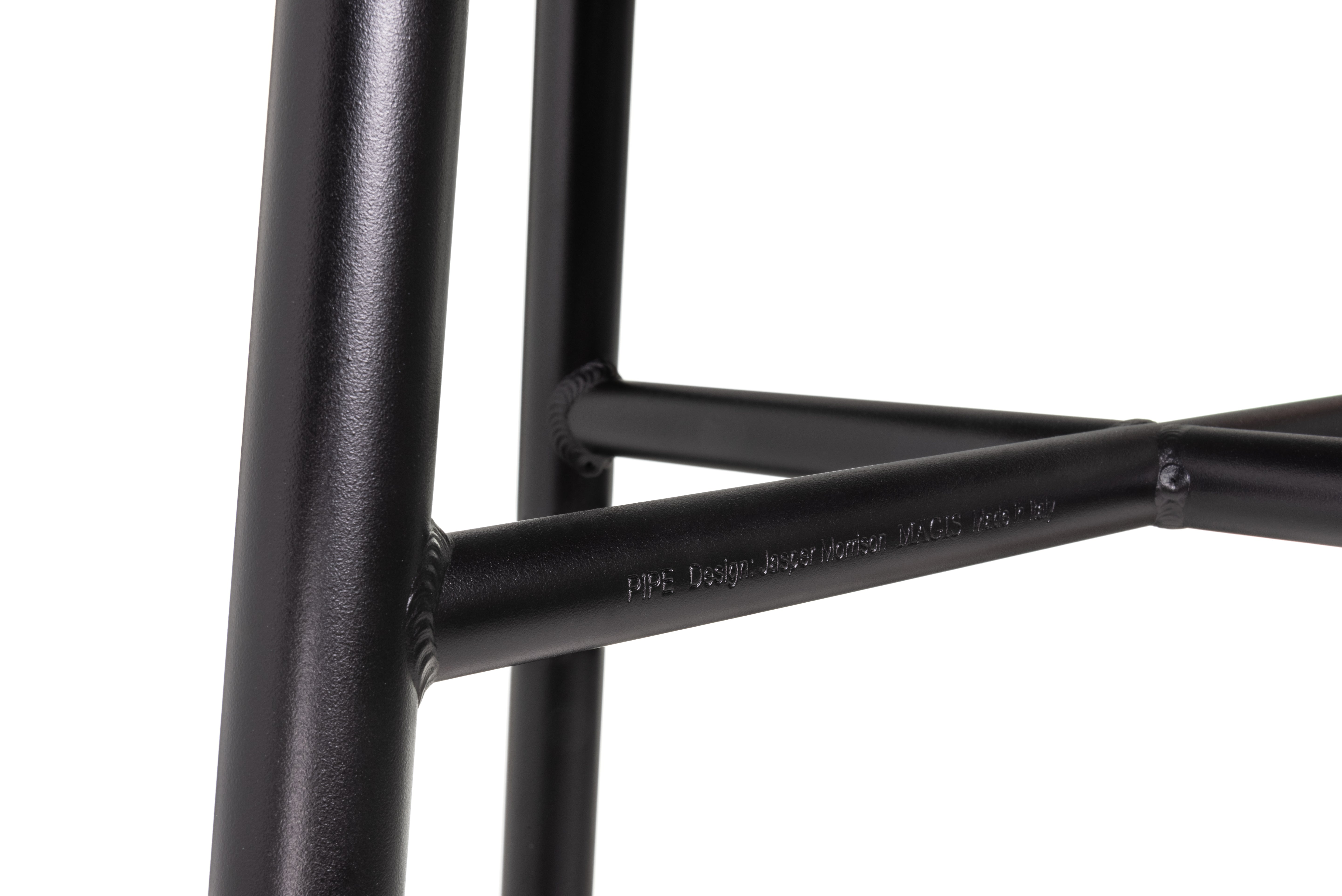 Hocker PIPE donker beukenhout