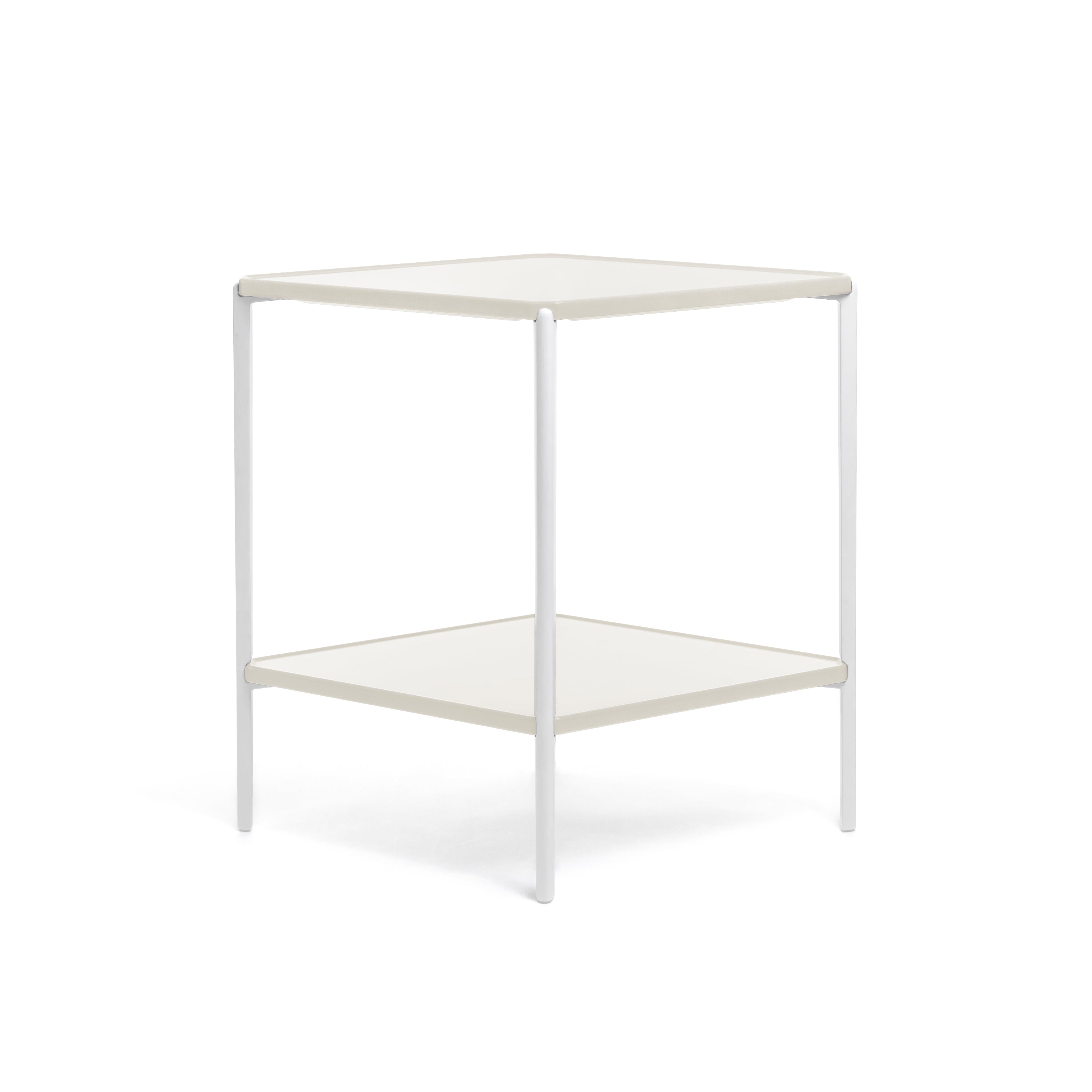 TAMBOUR Regal cremefarbener Beton