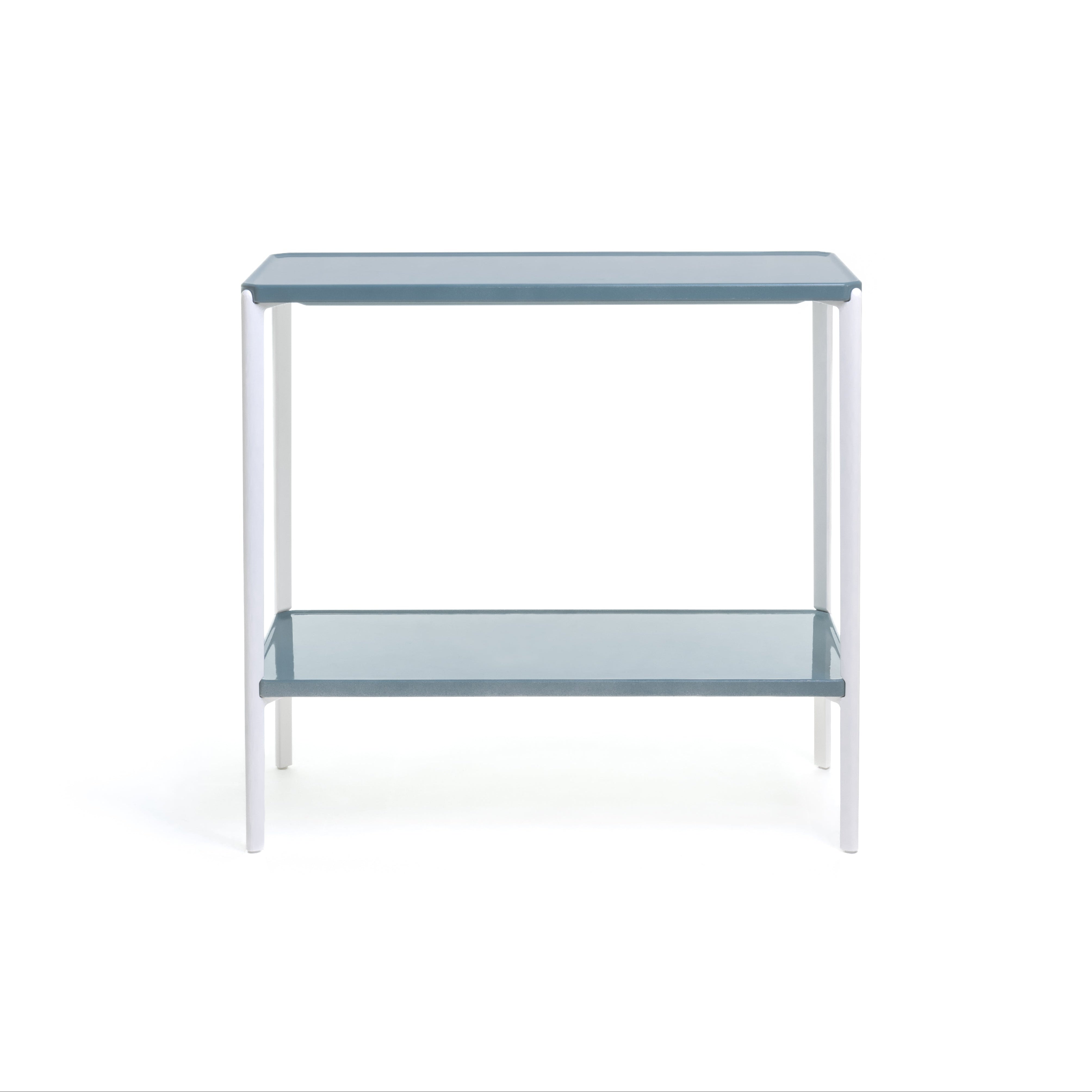 TAMBOUR Regal blauer Beton